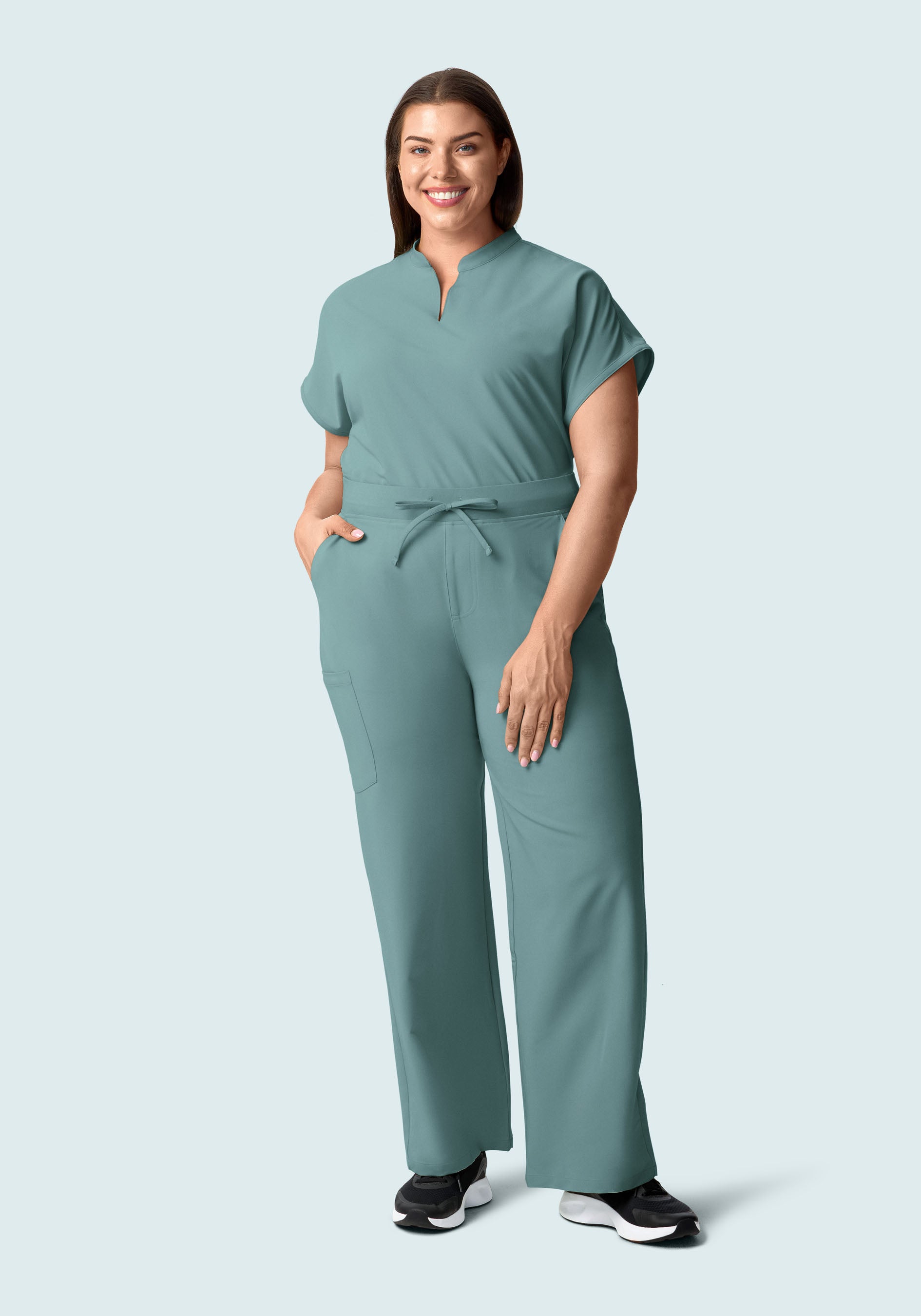 High Waisted Wide Leg Marina