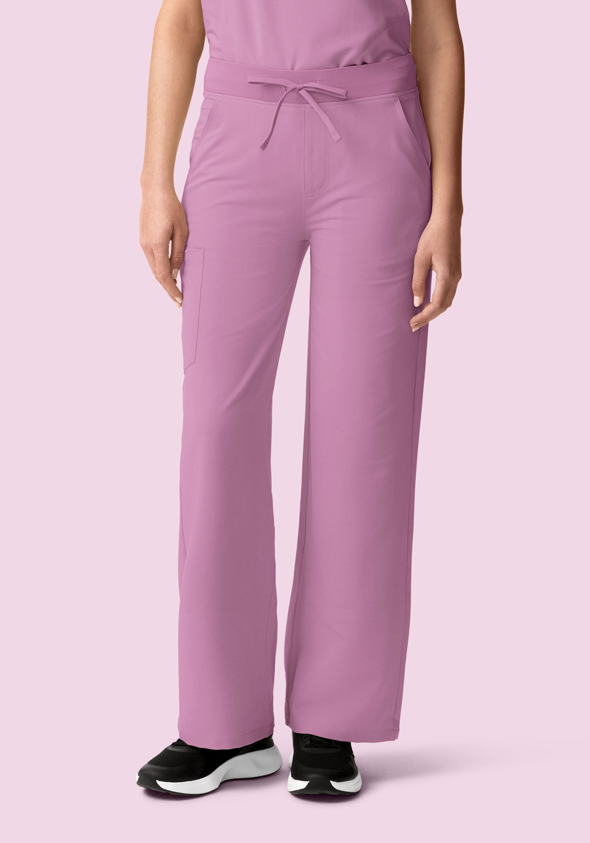 High Waisted Wide Leg Lilac