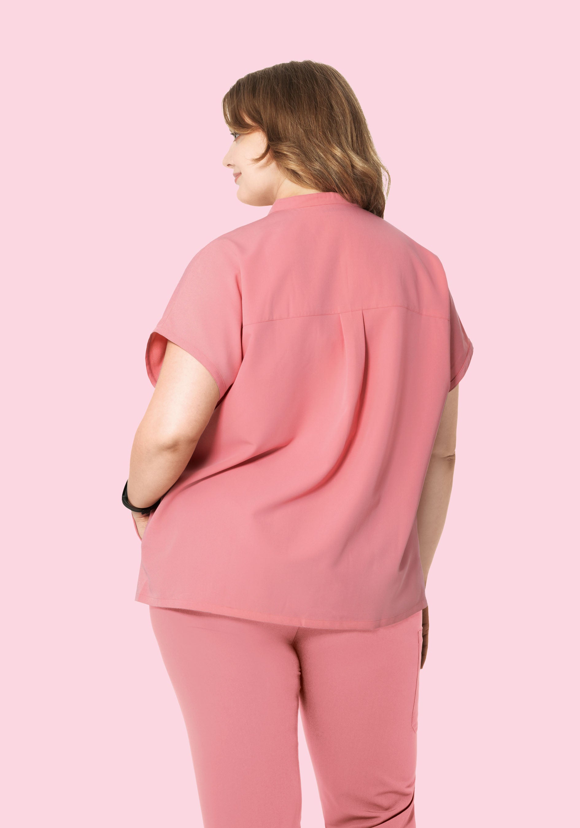 Mandarin Dolman Top Peony