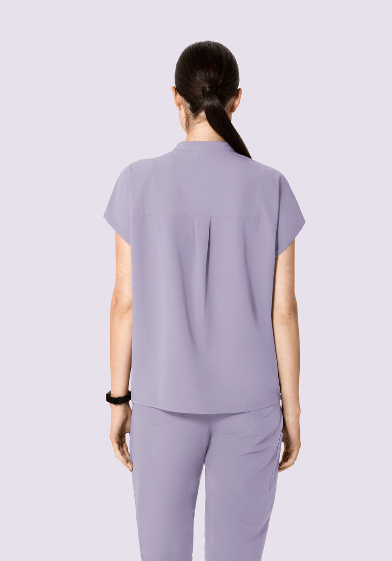 Mandarin Dolman Top Ube