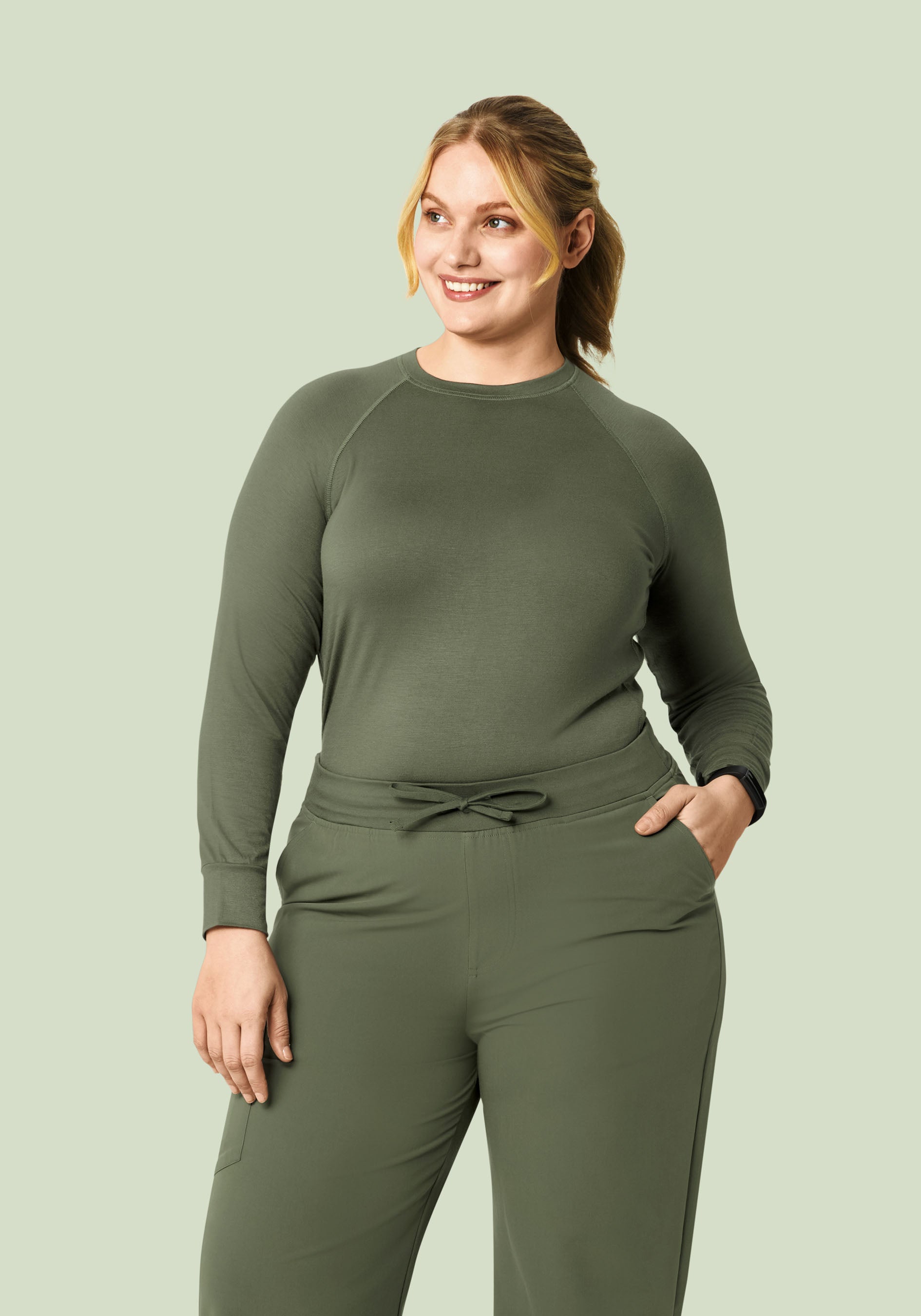 Women's Underscrubs Thyme