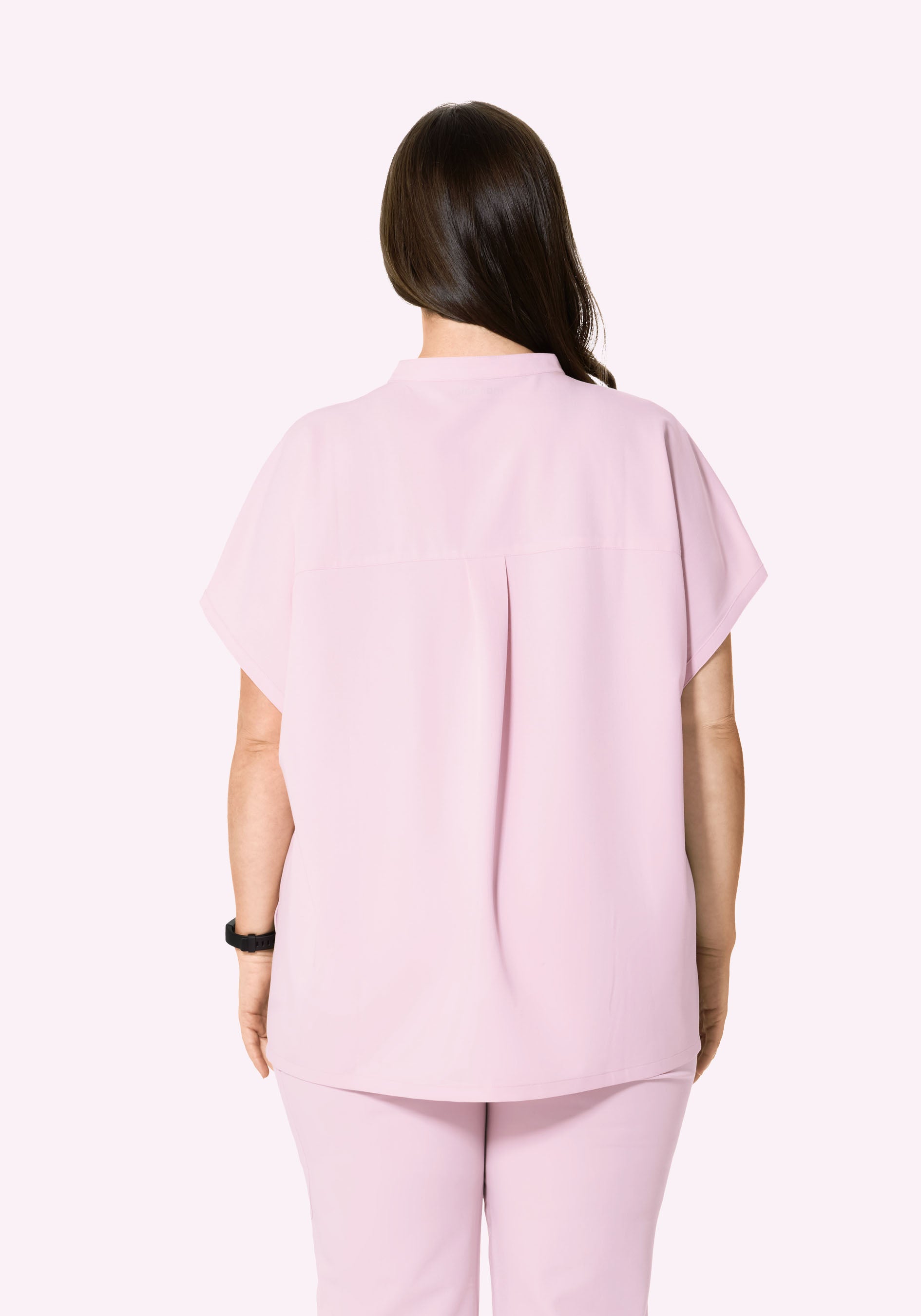 Mandarin Dolman Top Misty Rose