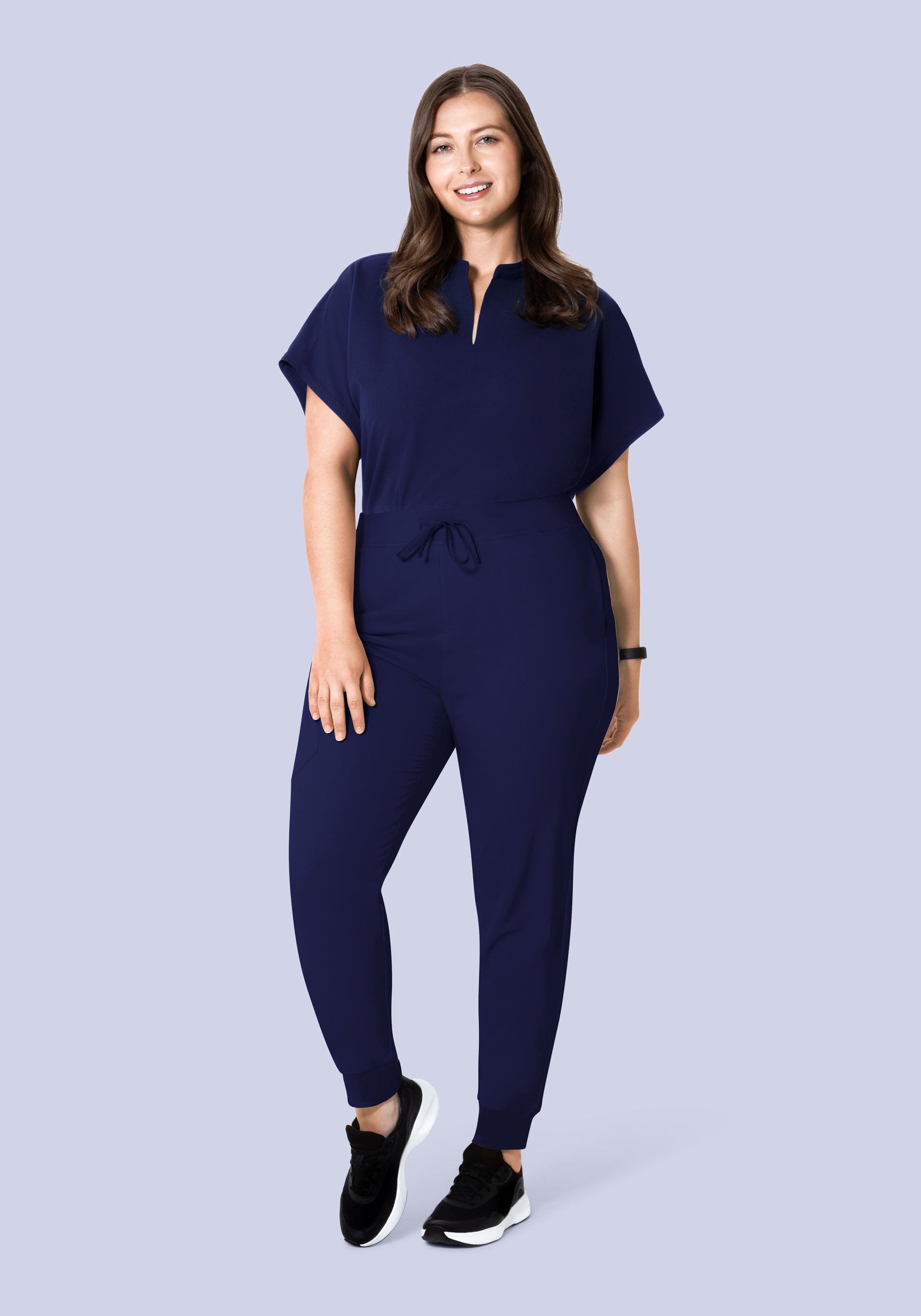 アパルトモン コルデラTAILORINGMASCULINEPANTSネイビー Mandarin Dolman Top Navy