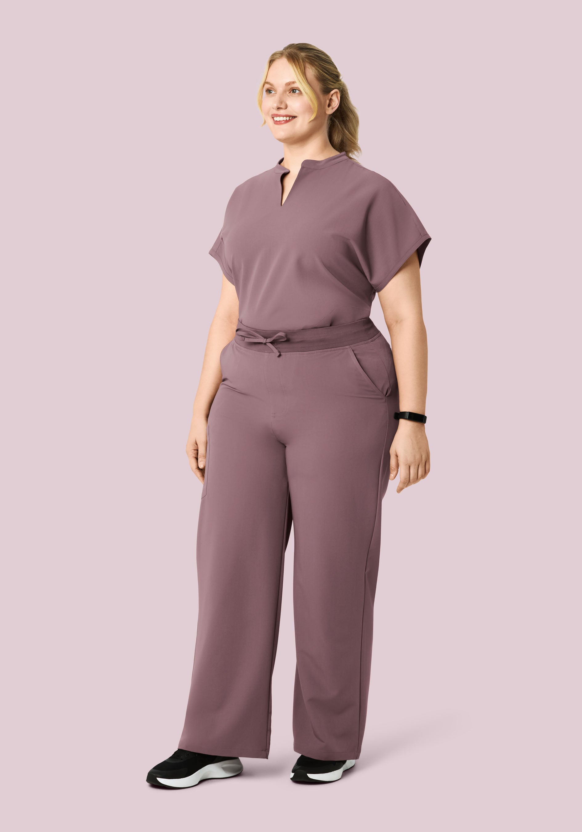 Mandarin Dolman Top Moondust