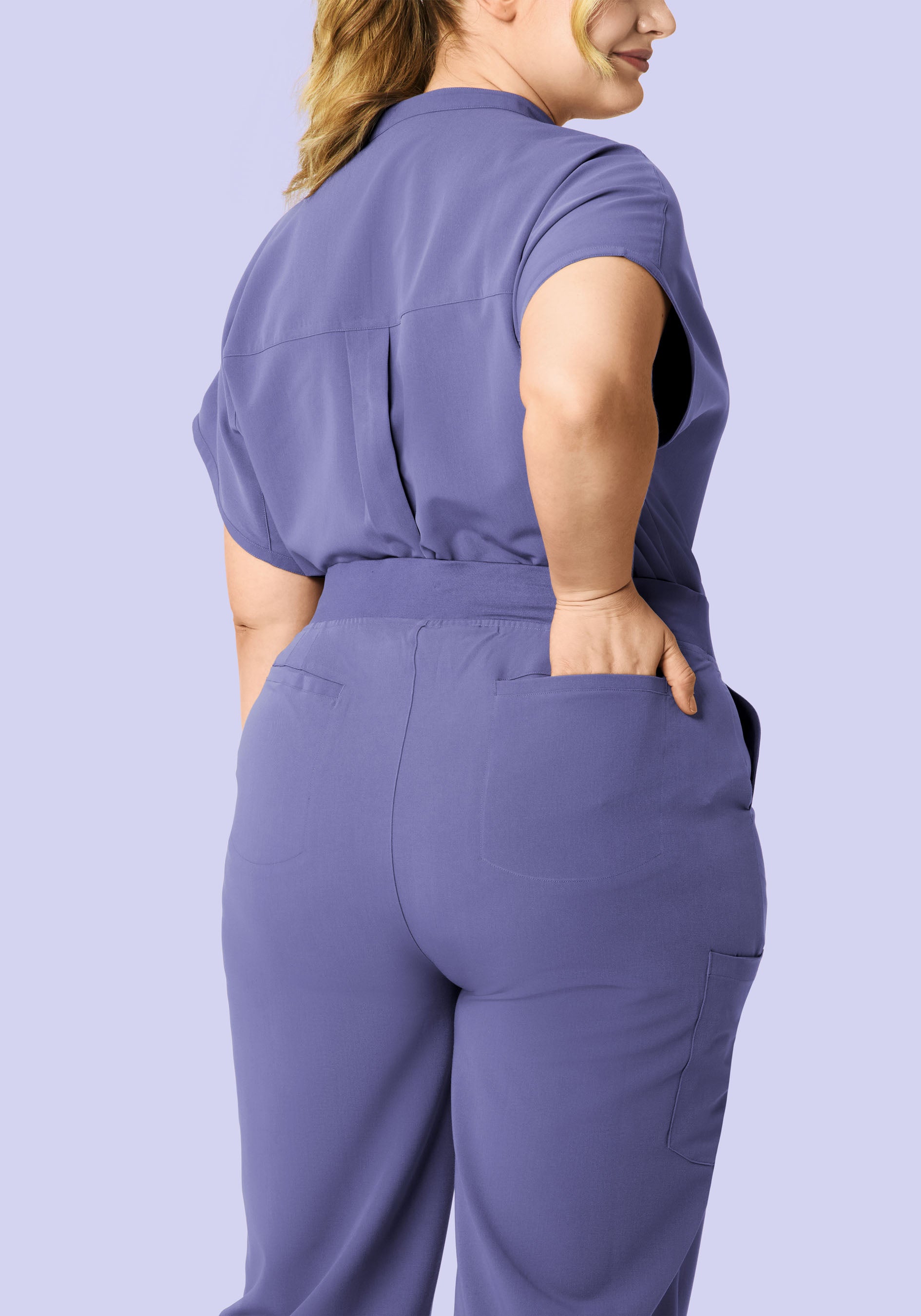 High Waisted Wide Leg Nightshade