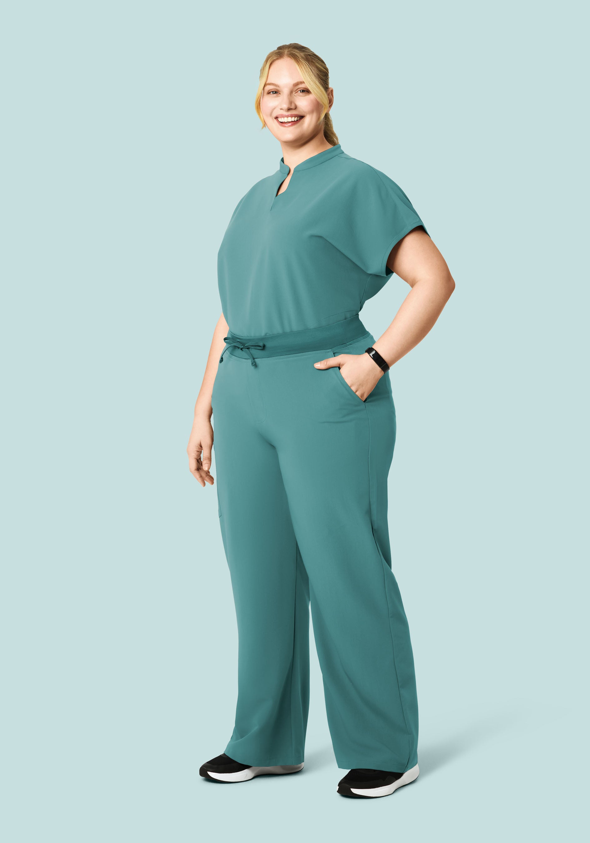 High Waisted Wide Leg Oasis