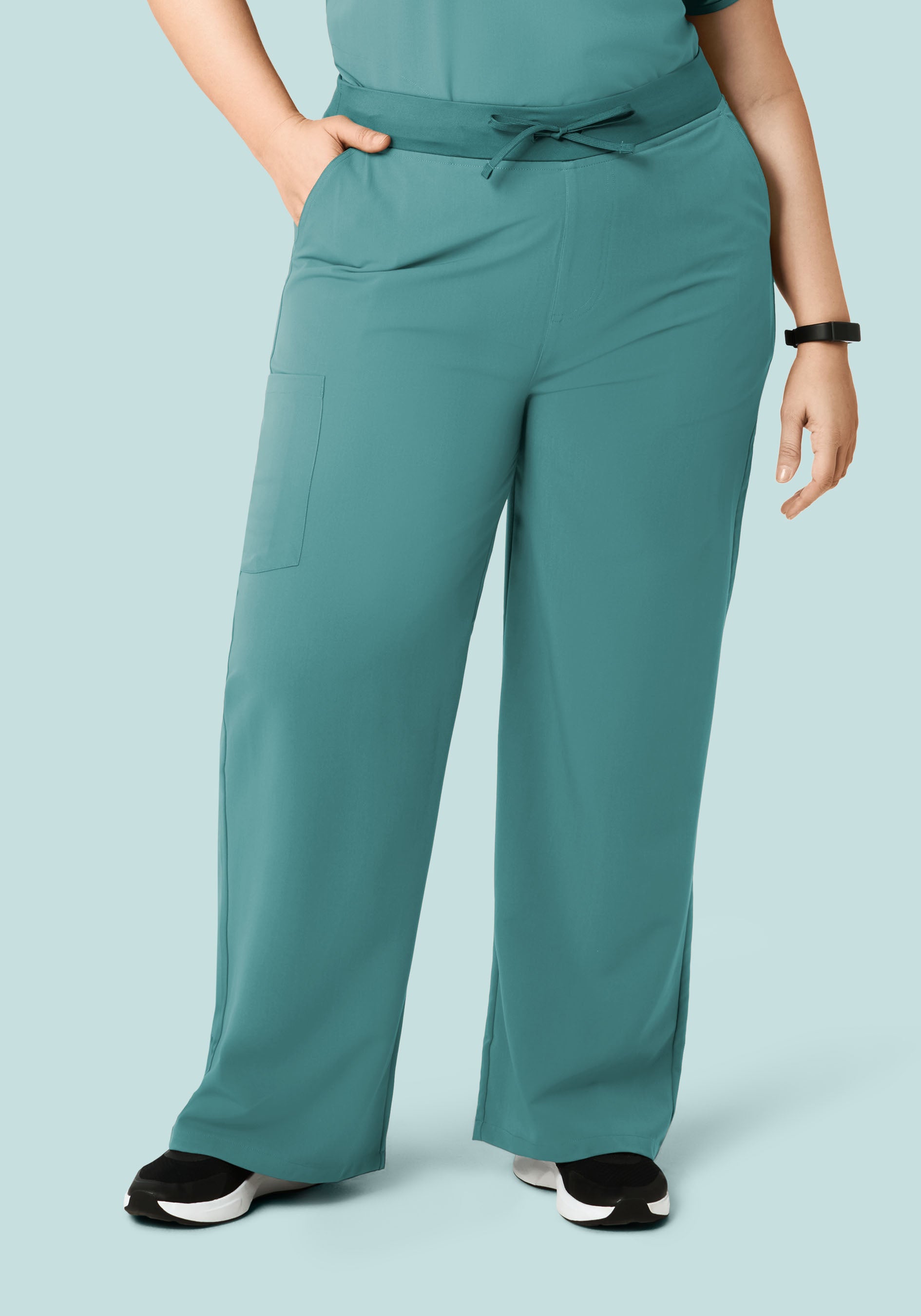 High Waisted Wide Leg Oasis