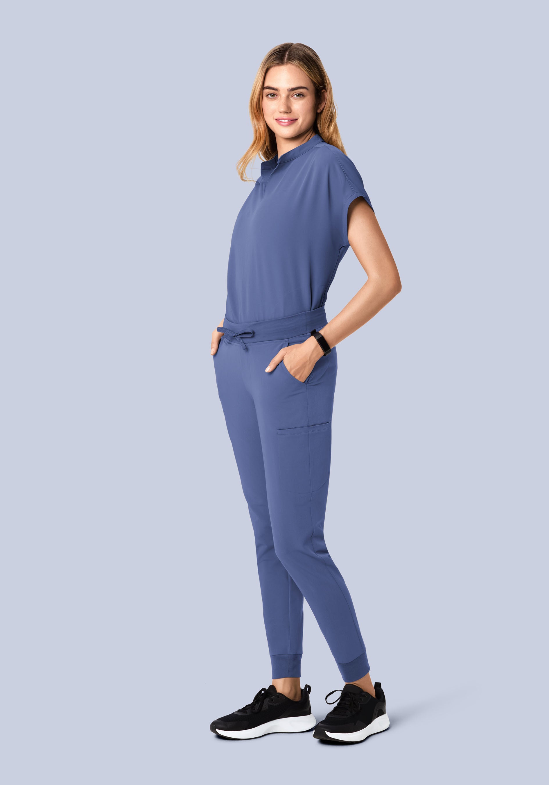 11 Pocket Joggers Deep Periwinkle