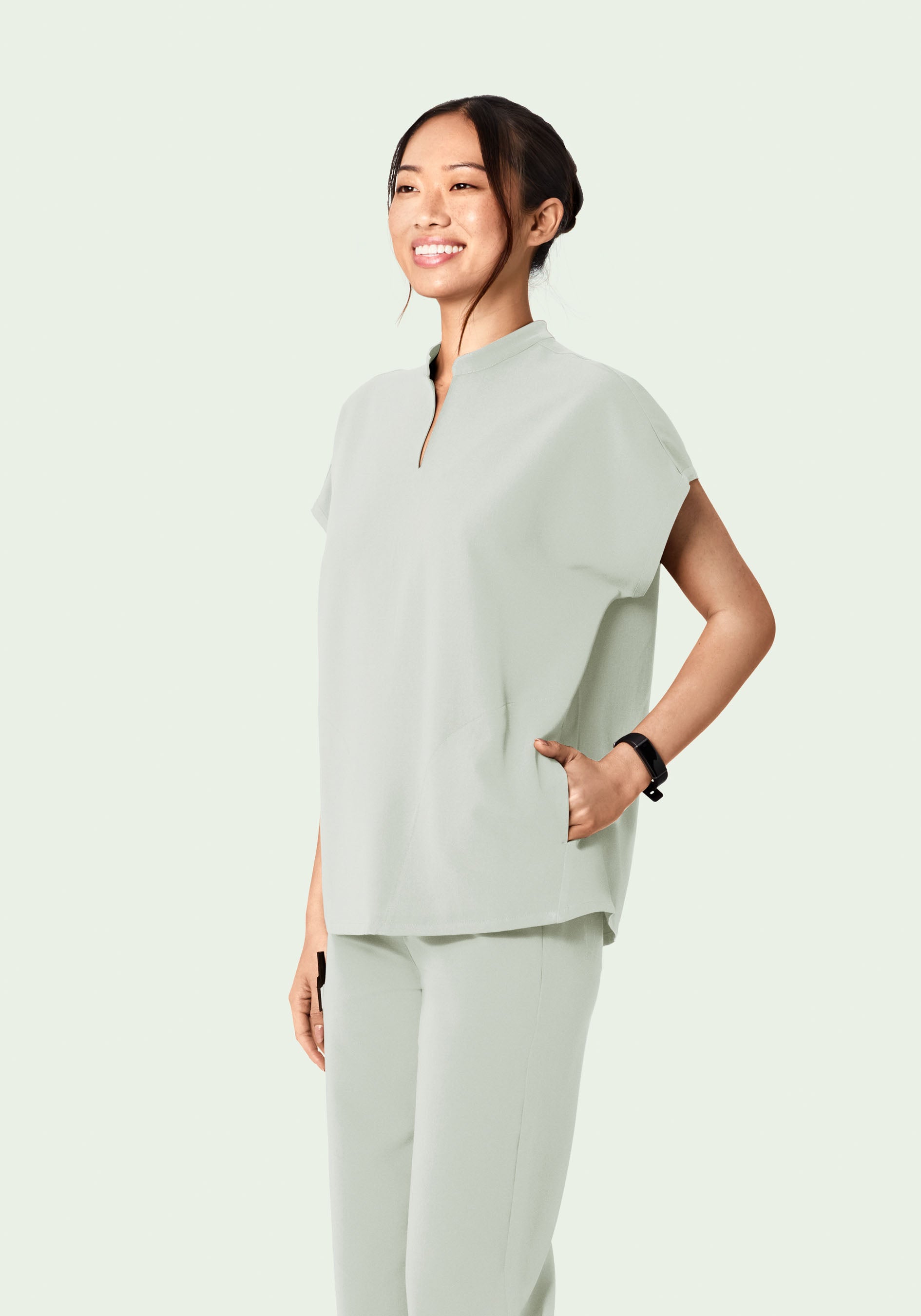 Mandarin Dolman Top Northern Droplet