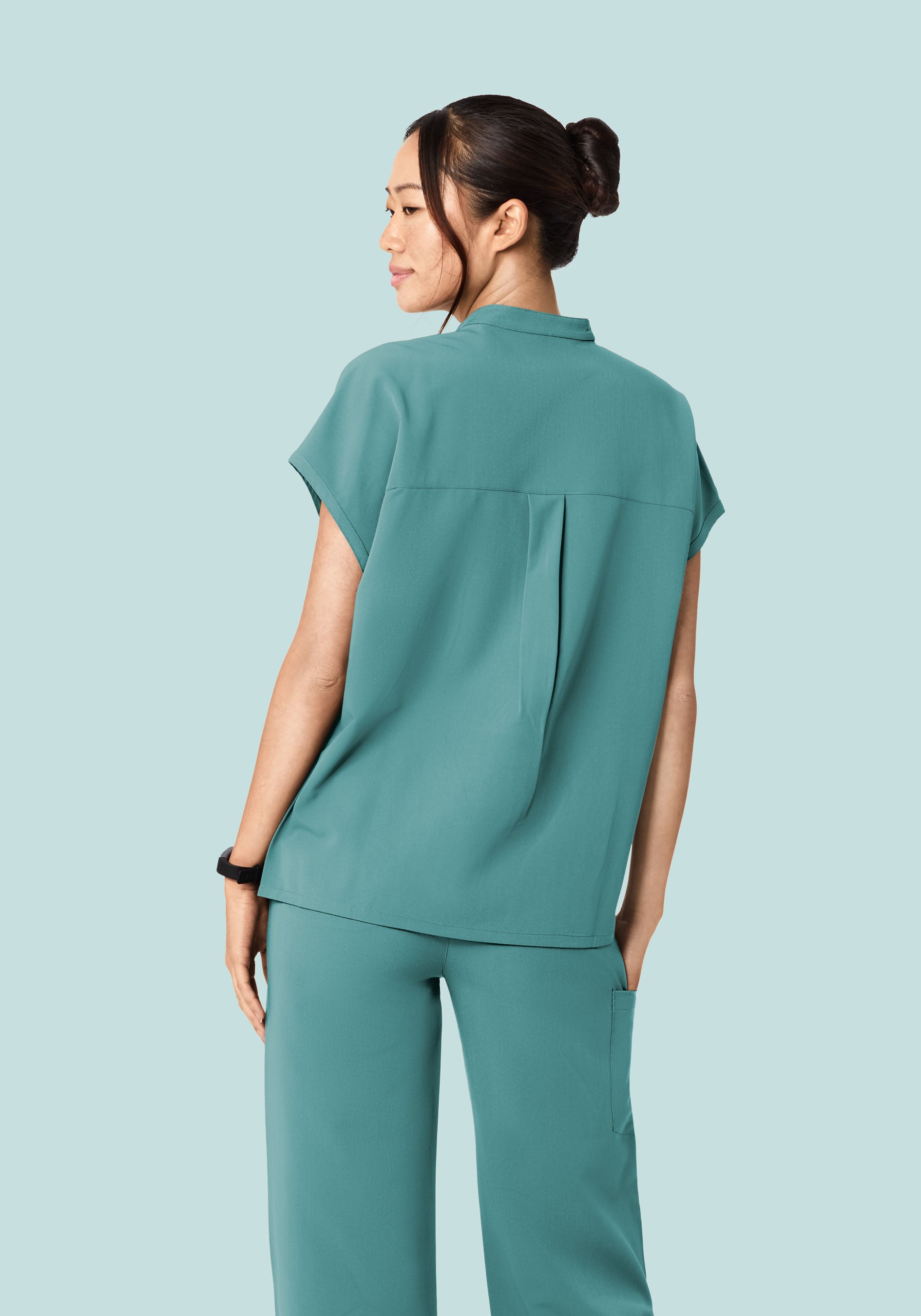 Mandarin Dolman Top Oasis