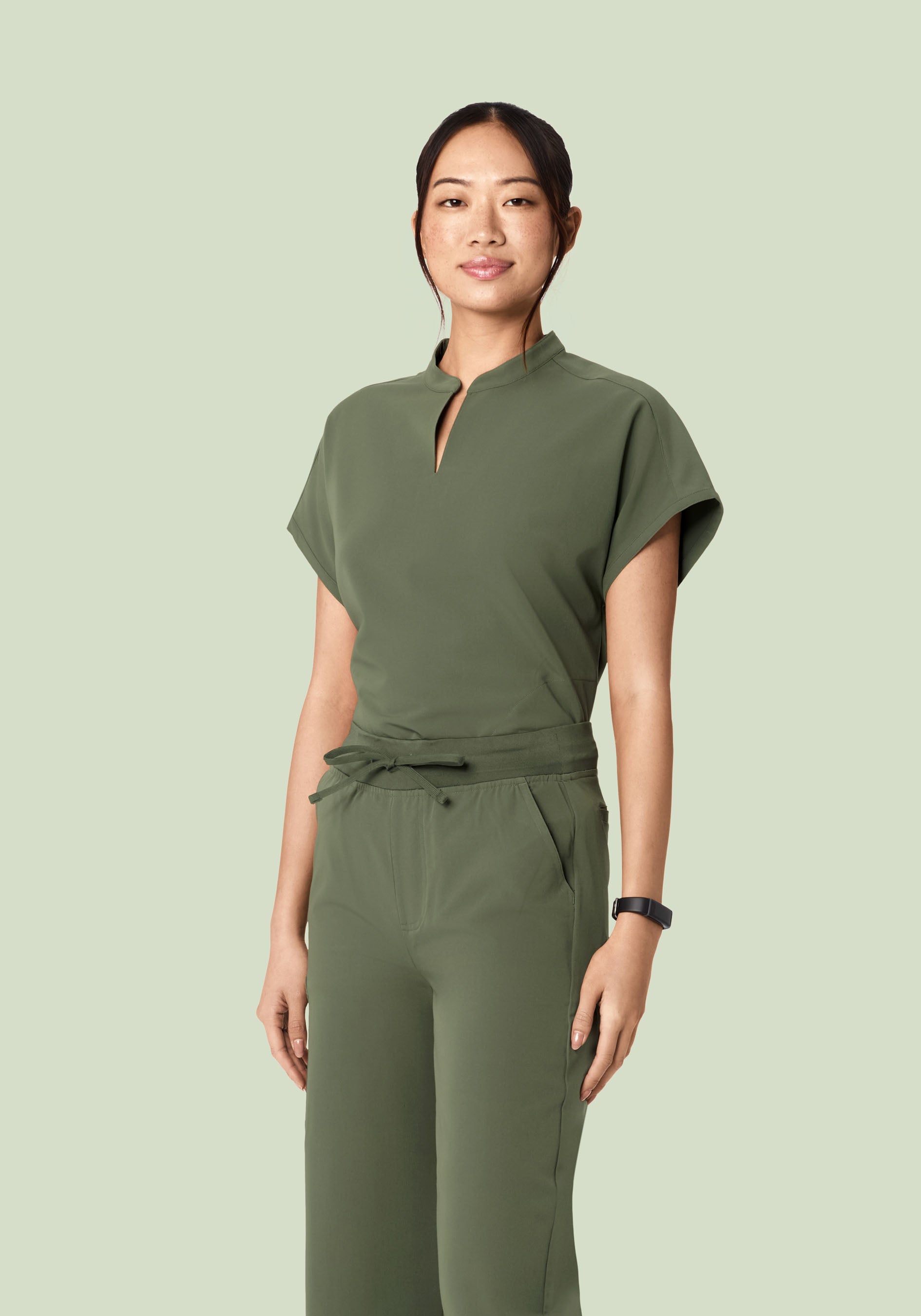 Mandarin Dolman Top Thyme