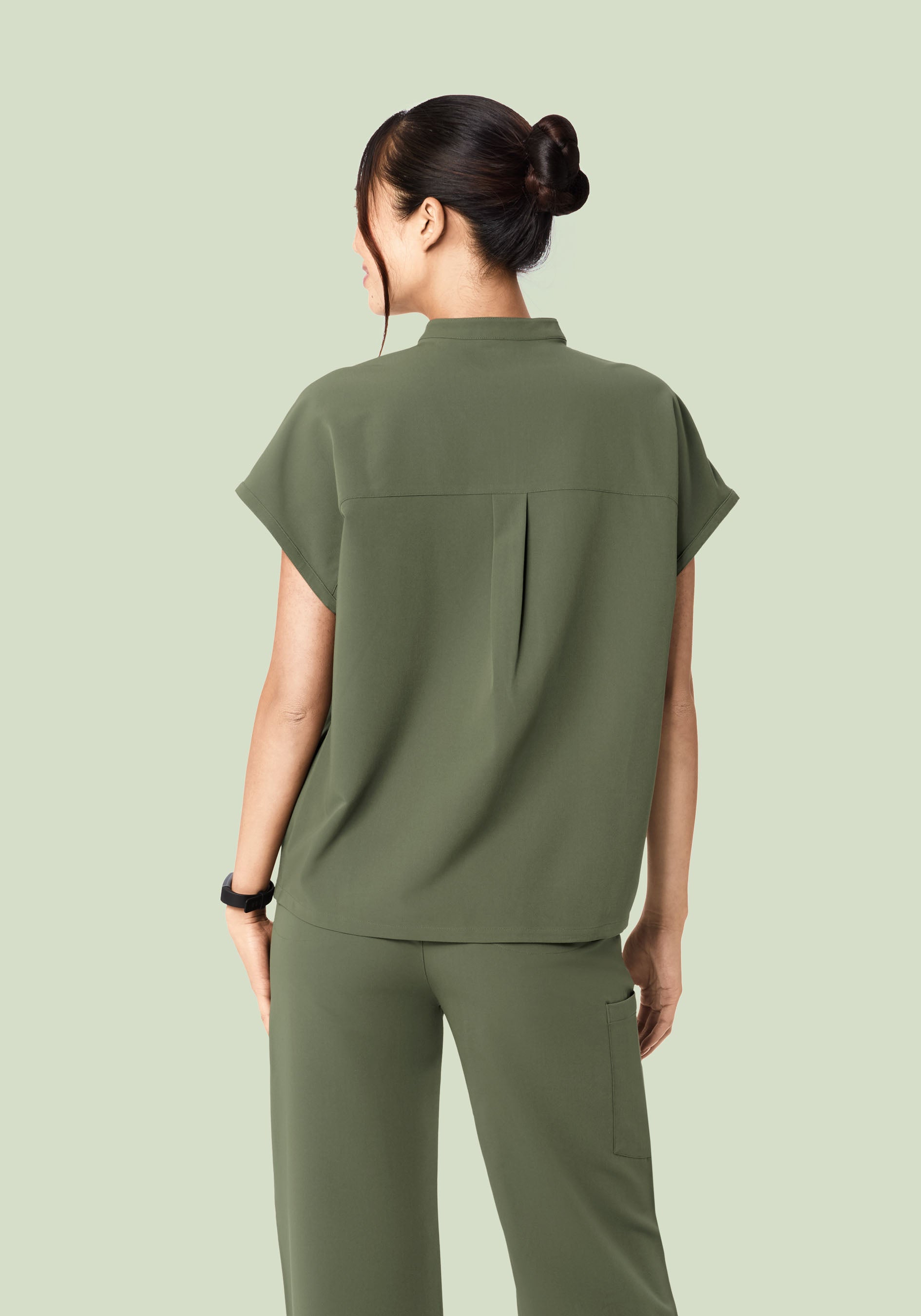 Mandarin Dolman Top Thyme