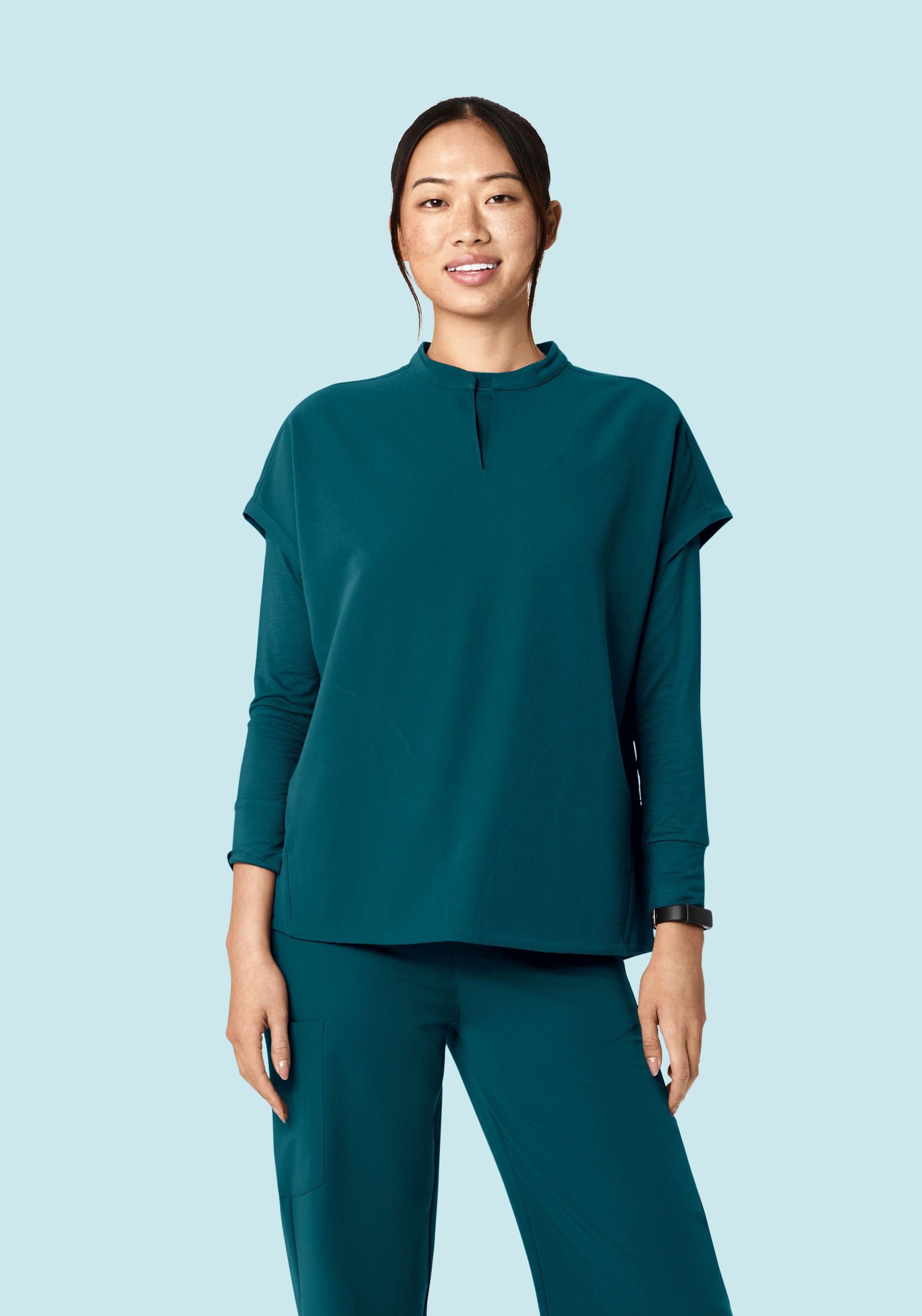 Women's Underscrubs Caribbean Blue