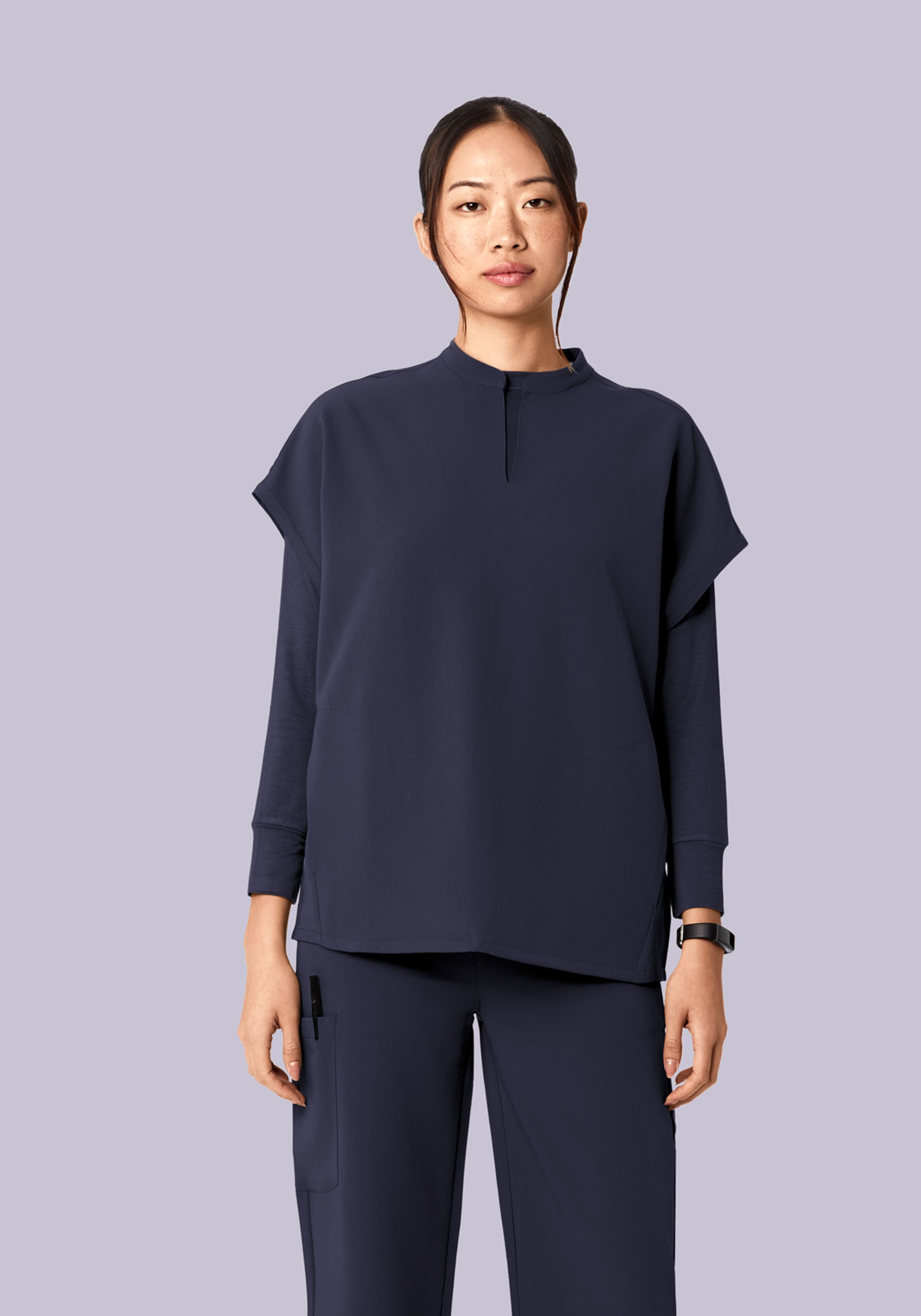 Women's Underscrubs Steel