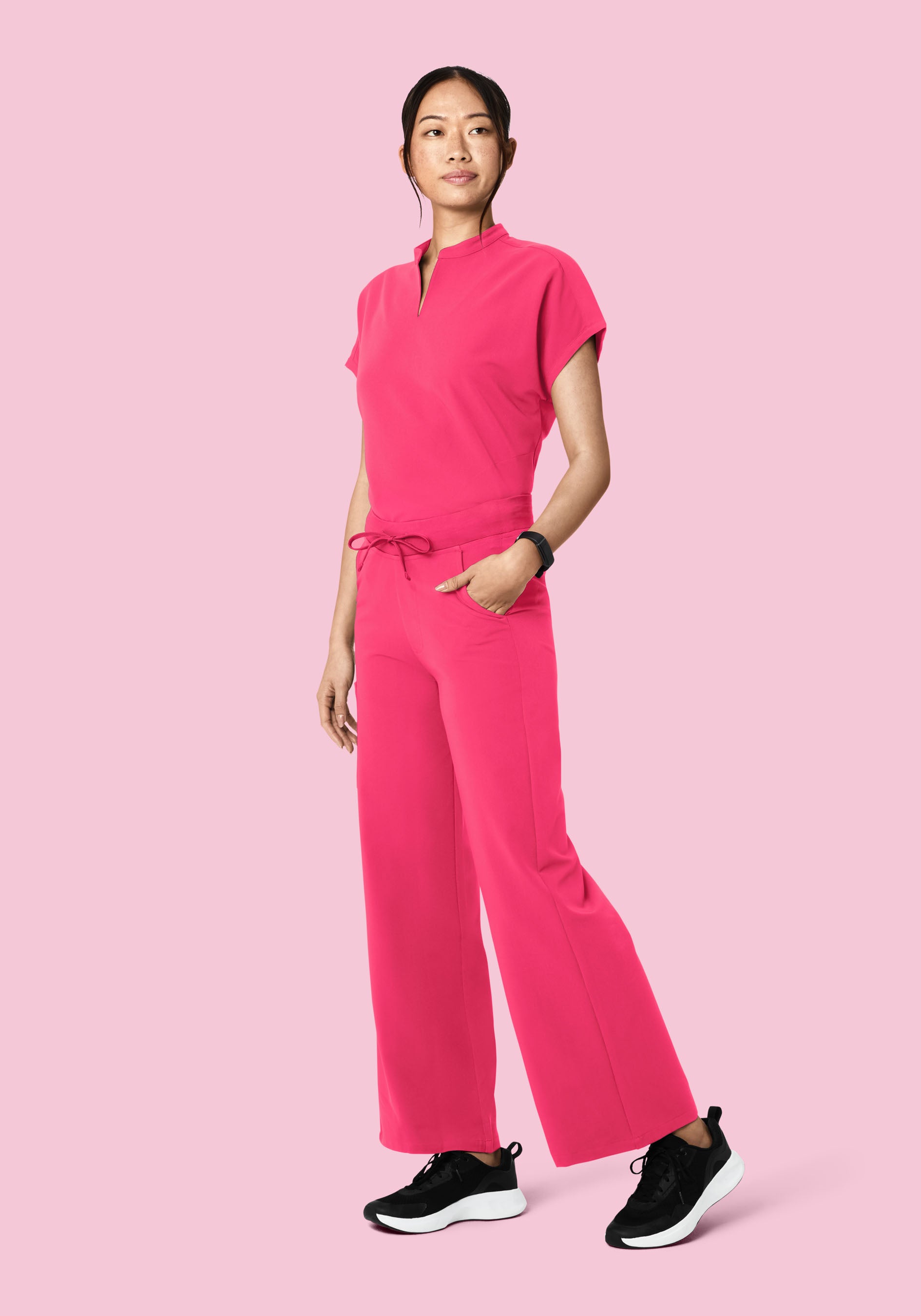 High Waisted Wide Leg Azalea