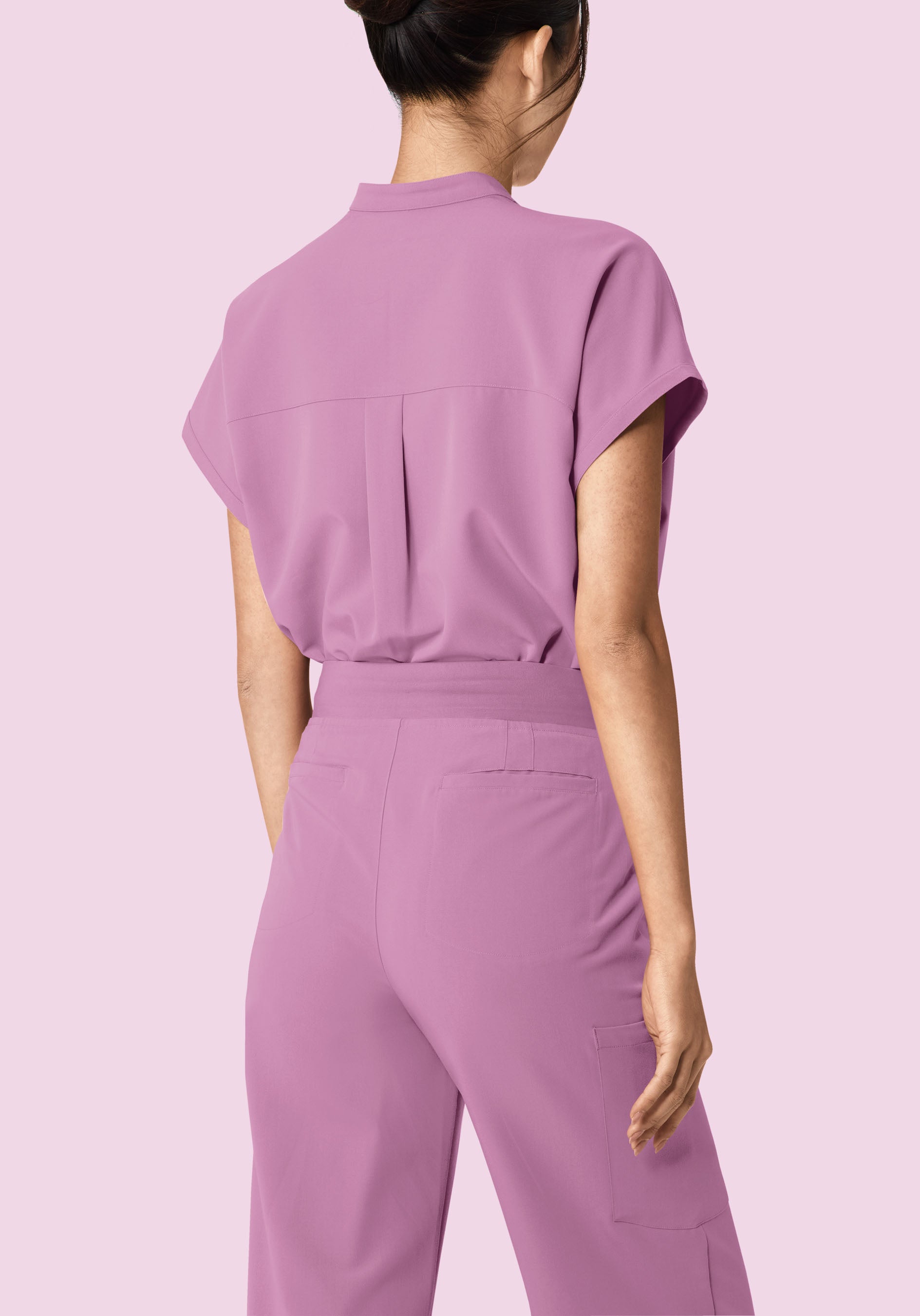 High Waisted Wide Leg Lilac