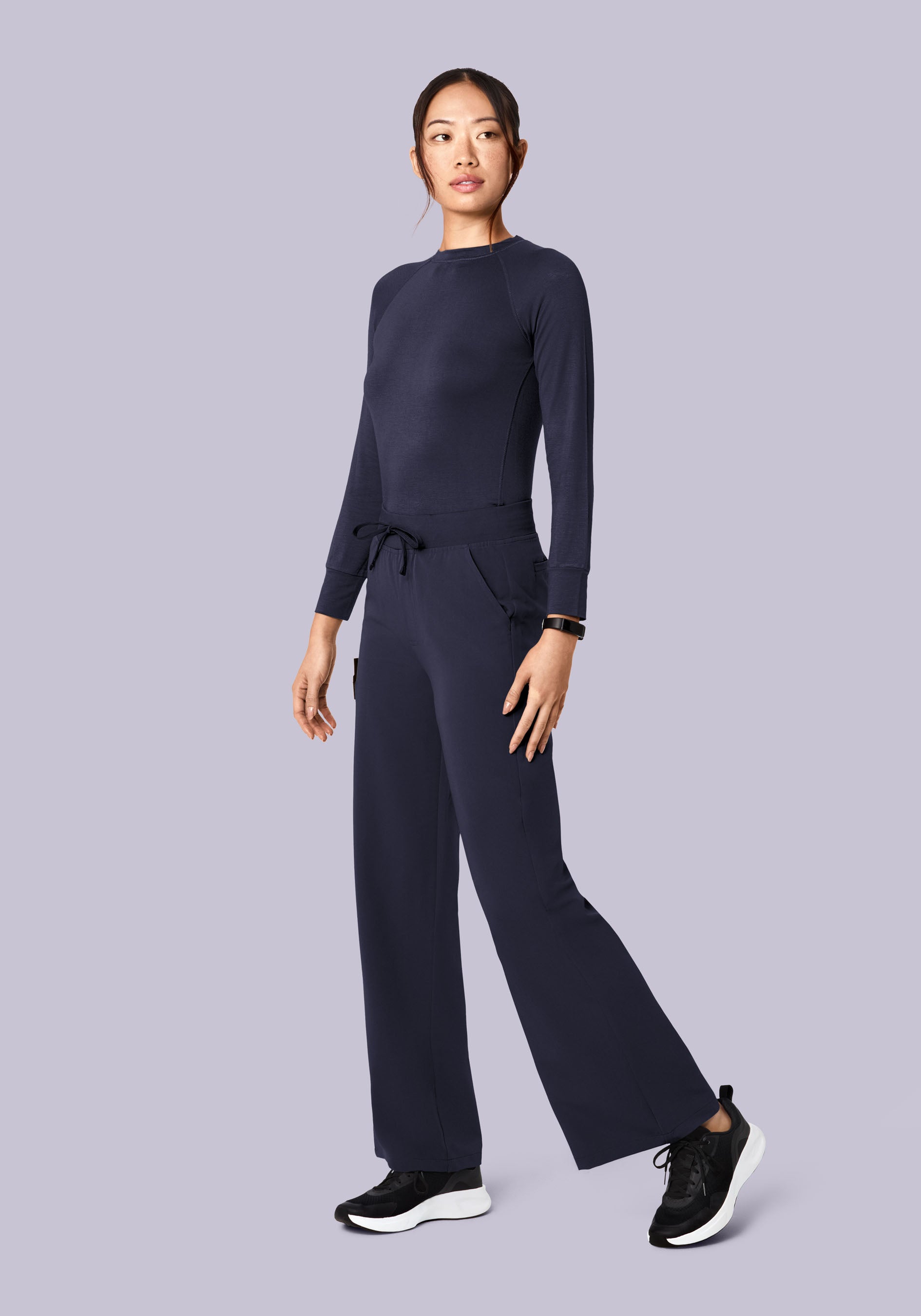 Women's Underscrubs Steel