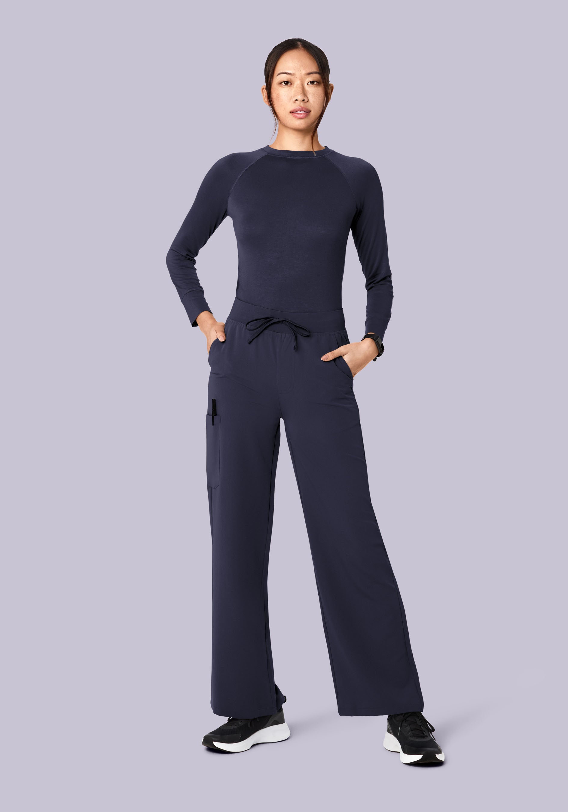 Women's Underscrubs Steel