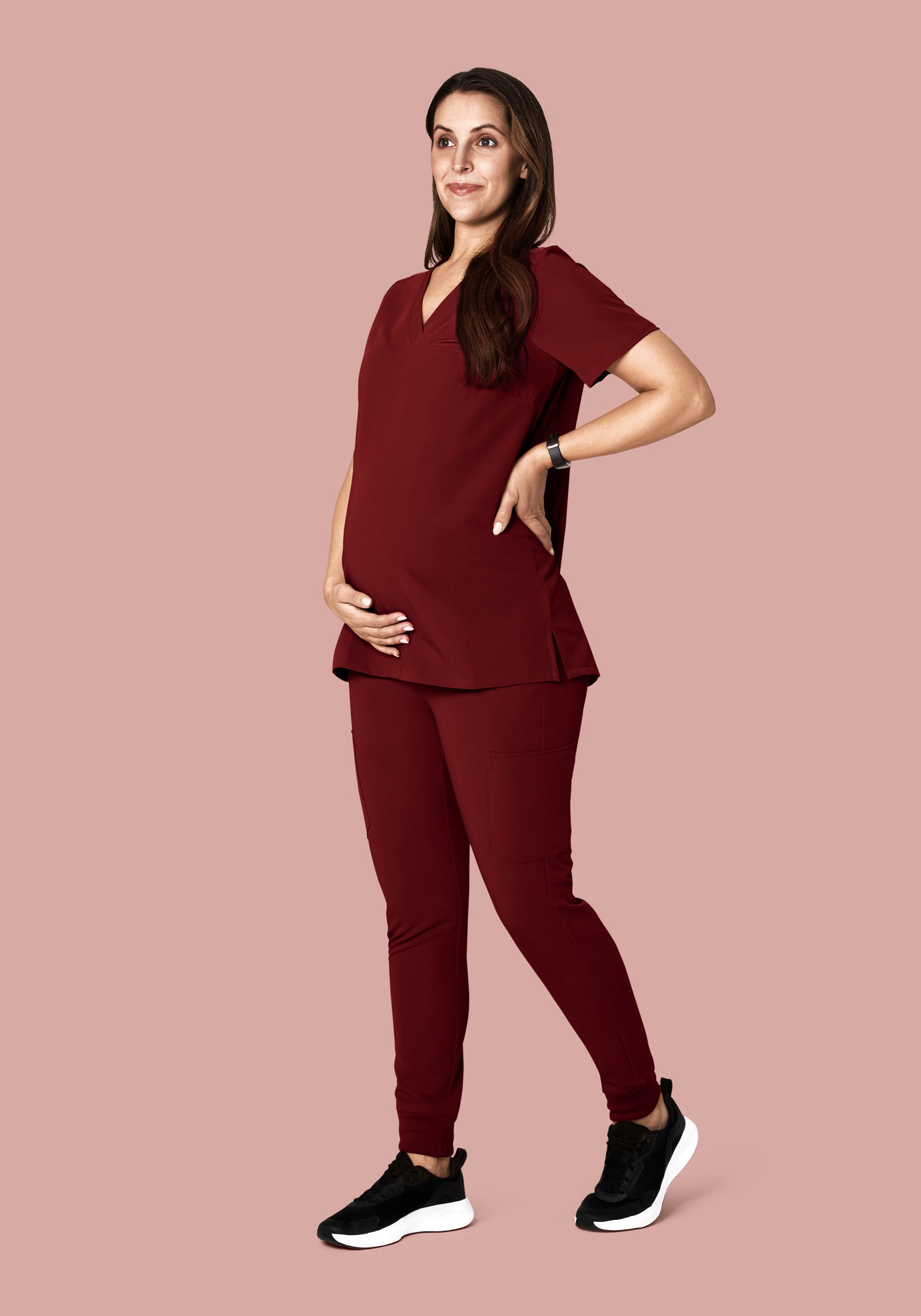 Maternity One Pocket Top Fired Brick