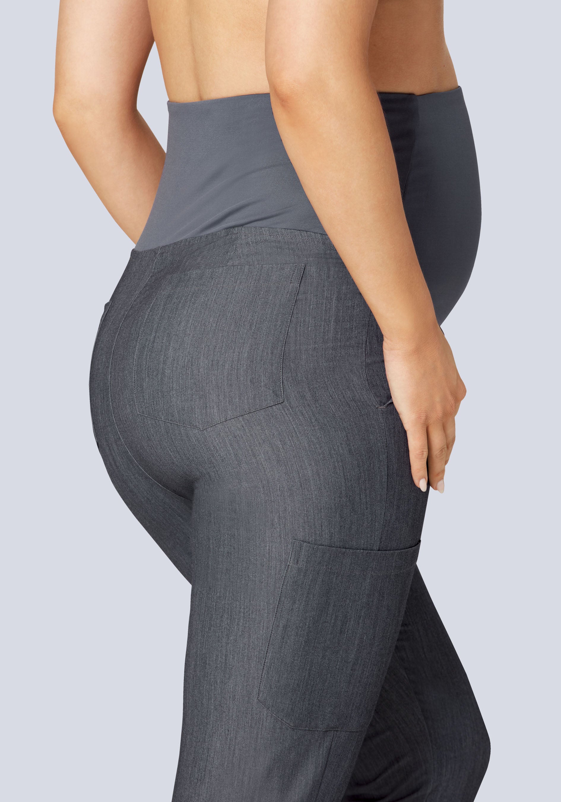 Maternity Joggers Gray