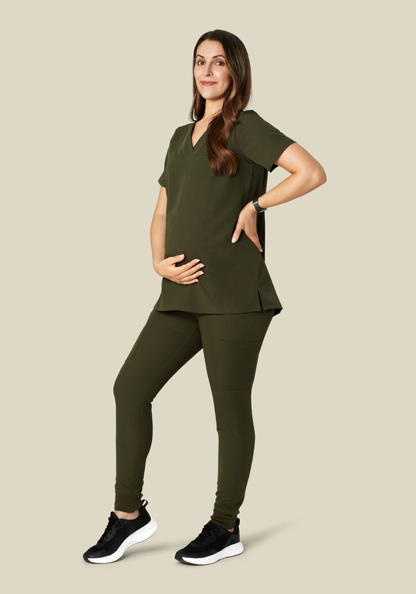 MC8729 Med Couture Maternity Jogger - Scrubs R Us