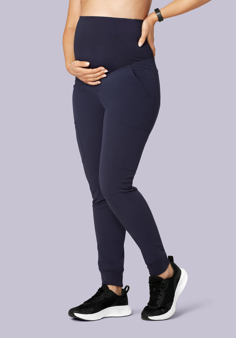 Maternity Joggers Steel