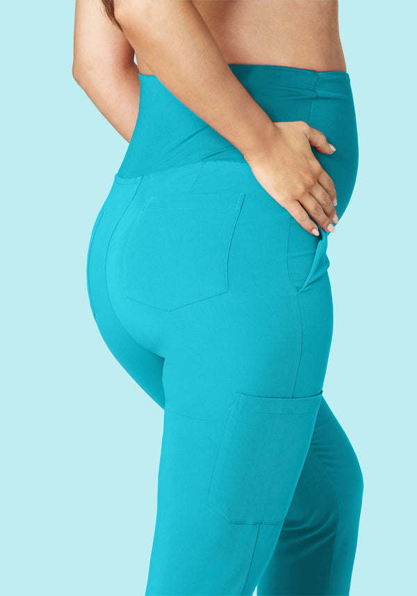 Maternity Joggers Teal