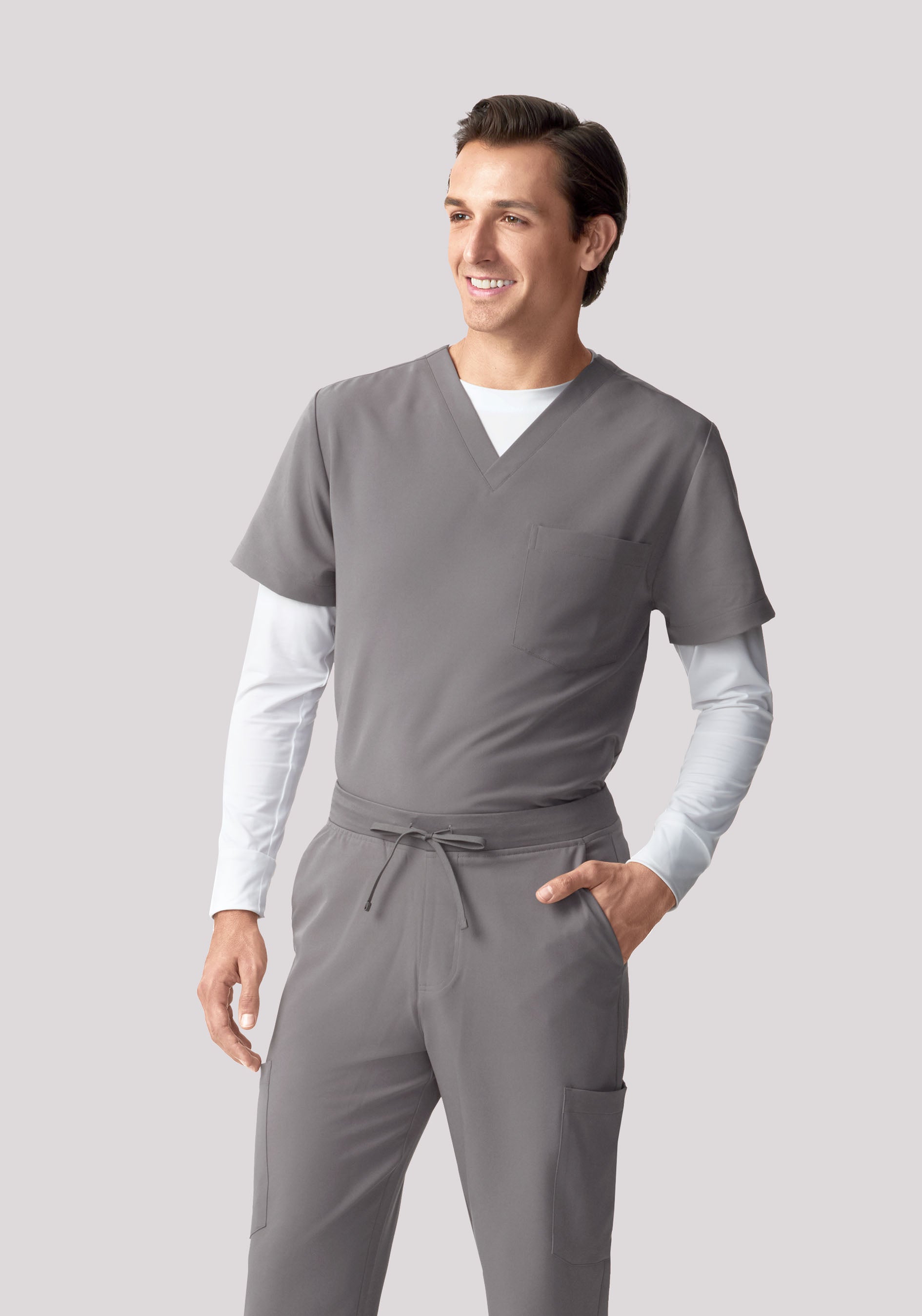 Two Pocket Top Oslo Gray