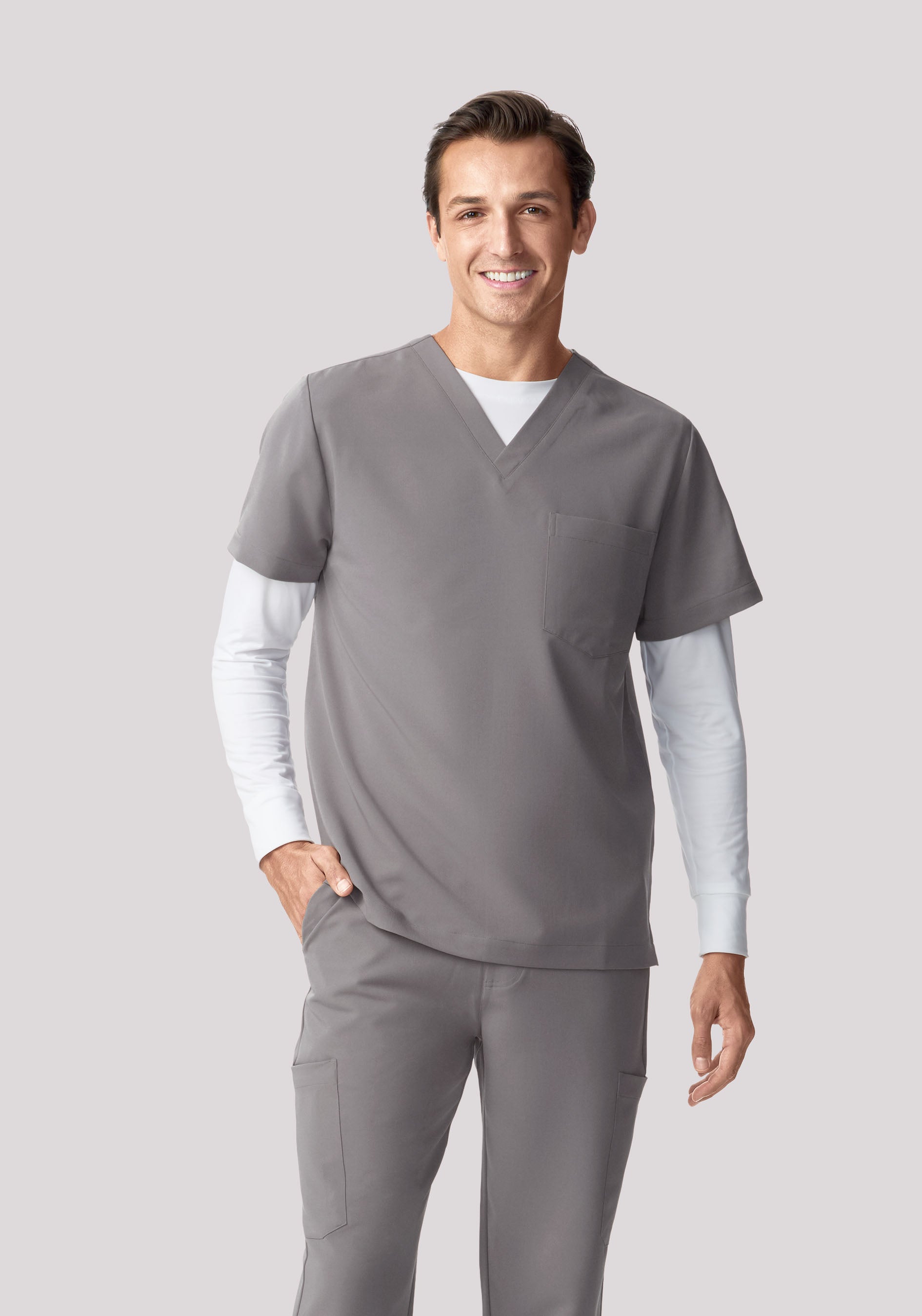 Two Pocket Top Oslo Gray