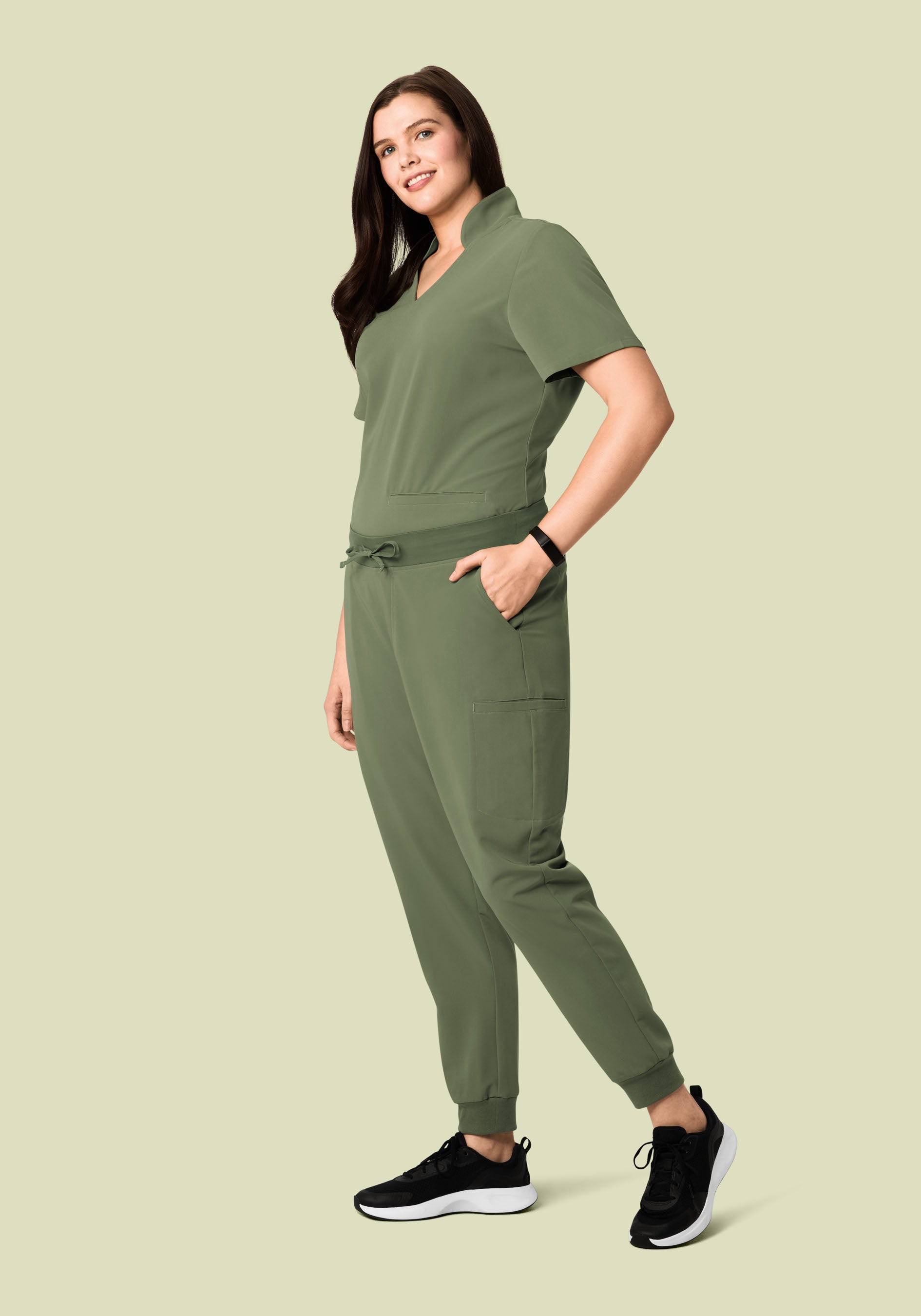 11 Pocket Joggers Sage