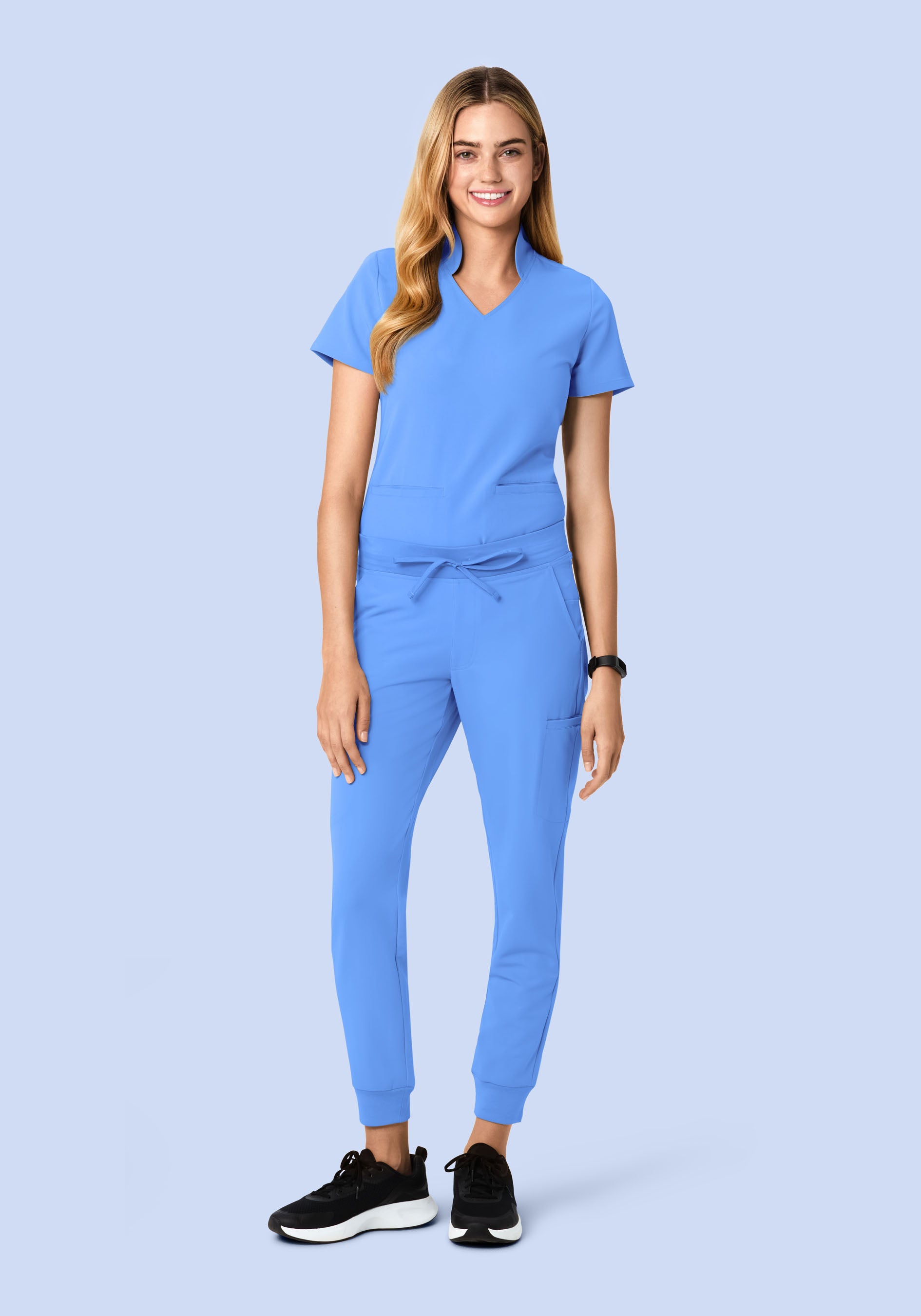 11 Pocket Joggers Ceil Blue