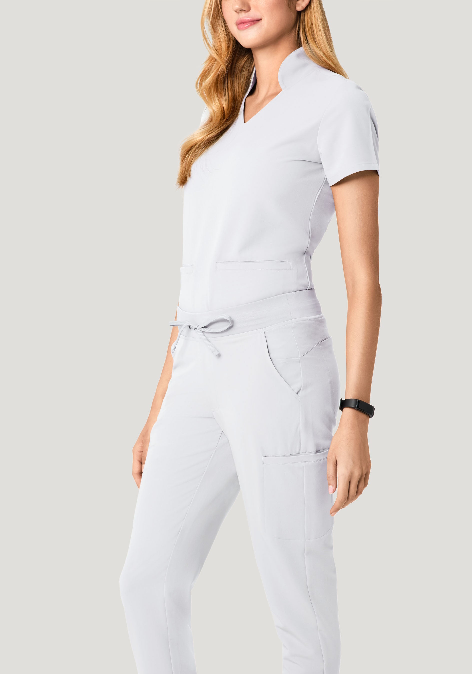 11 Pocket Joggers White