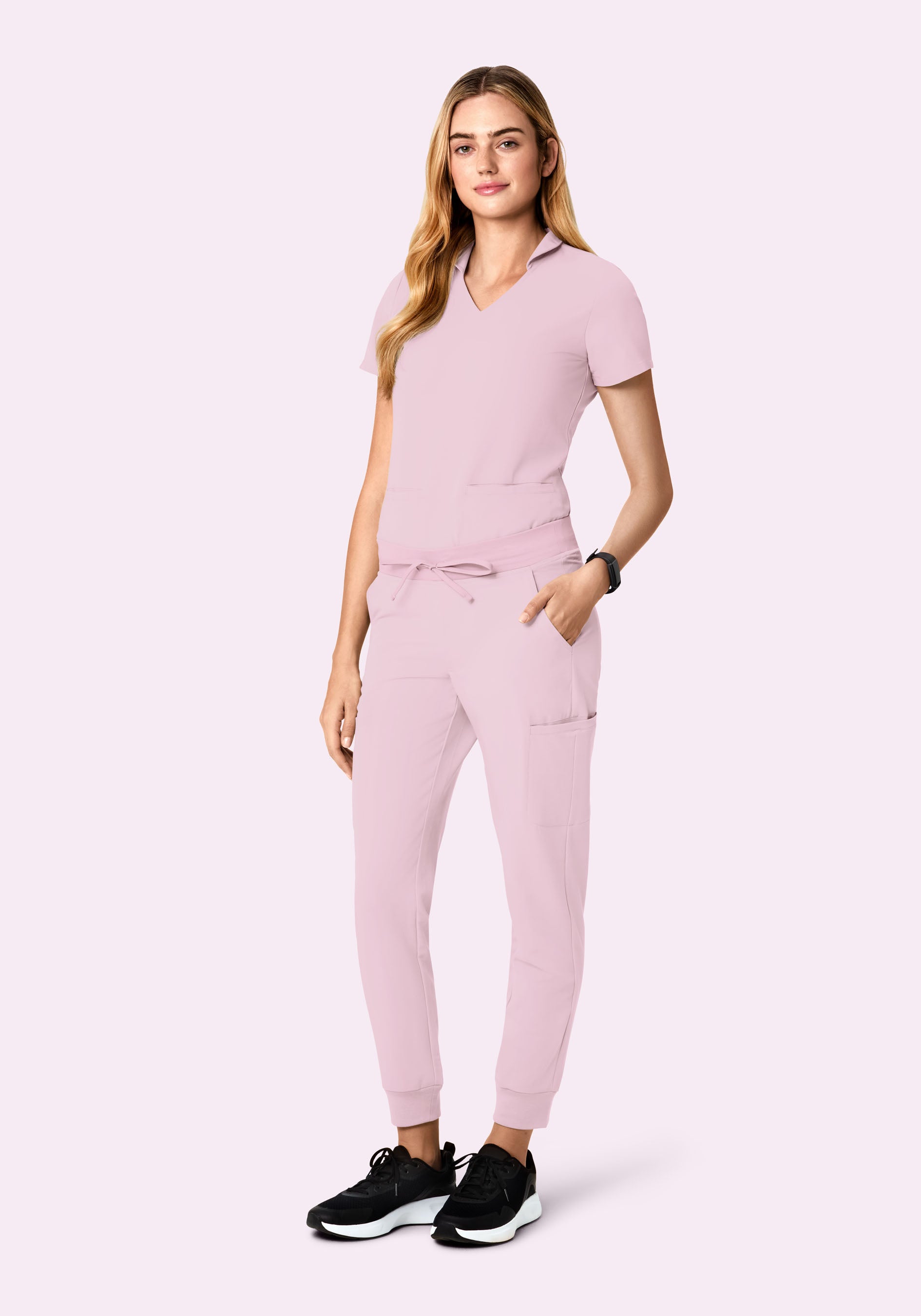 11 Pocket Joggers Blush Blossom