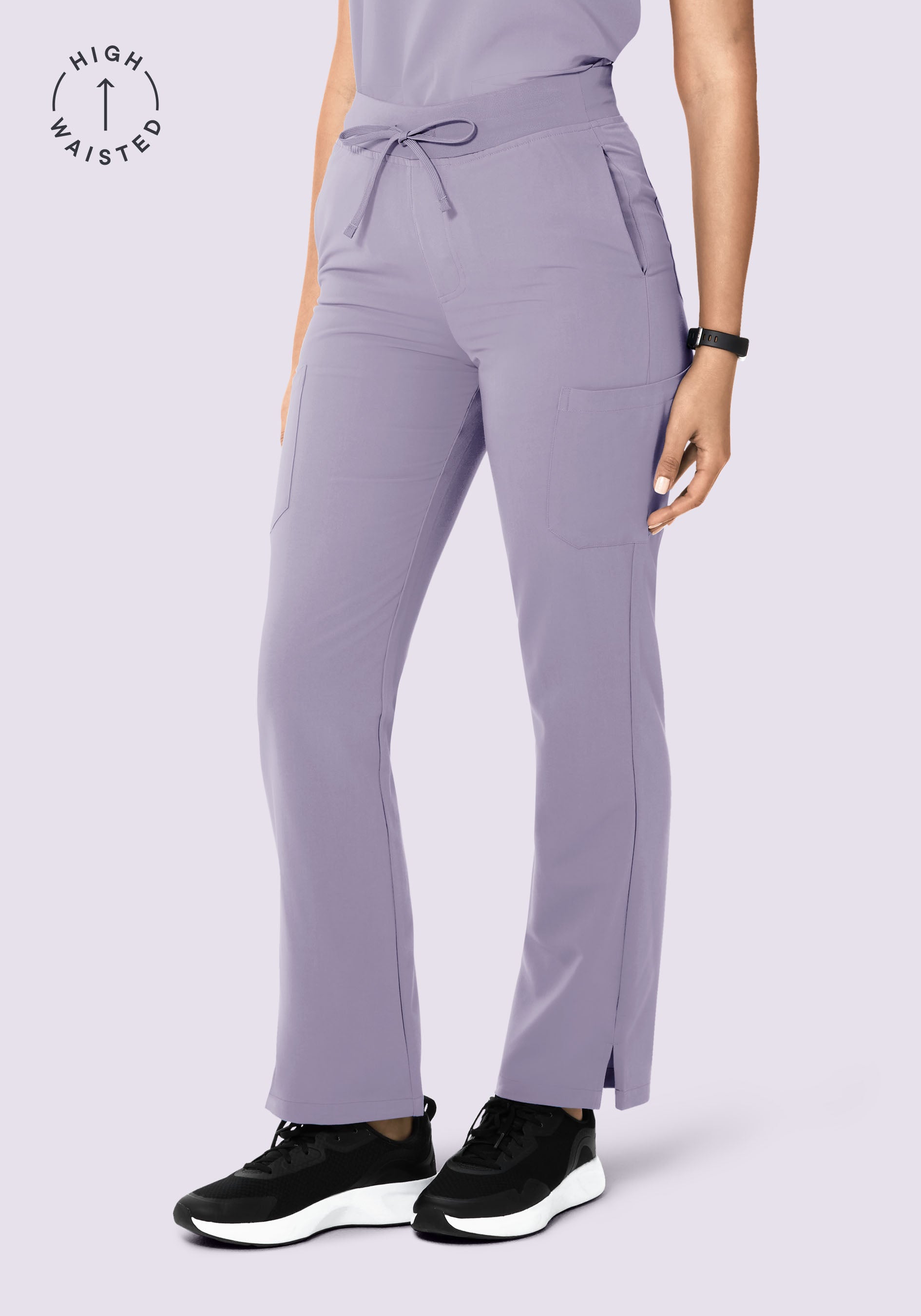 High Waisted Cargos Ube