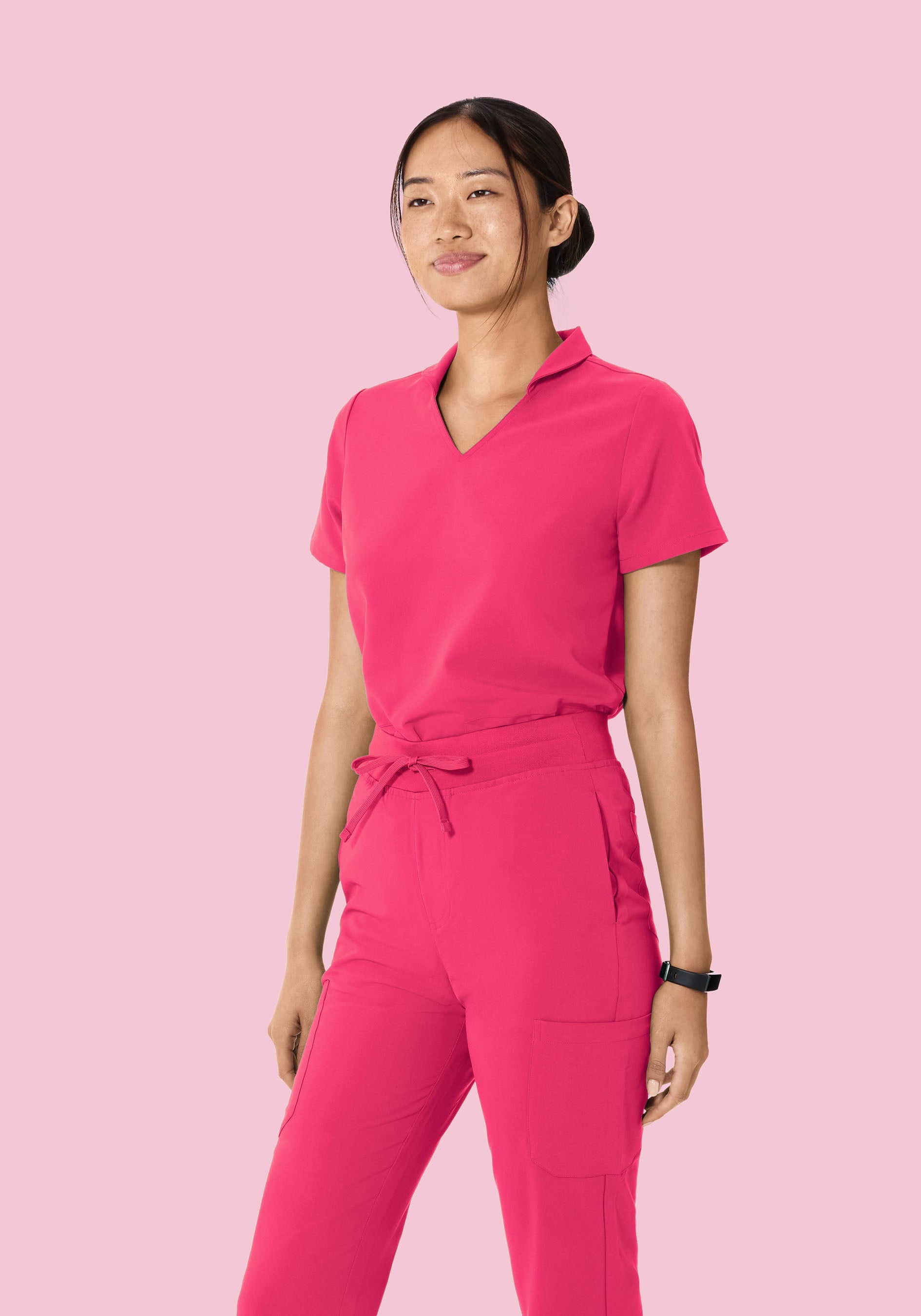 Multi Wear Collar Top Azalea