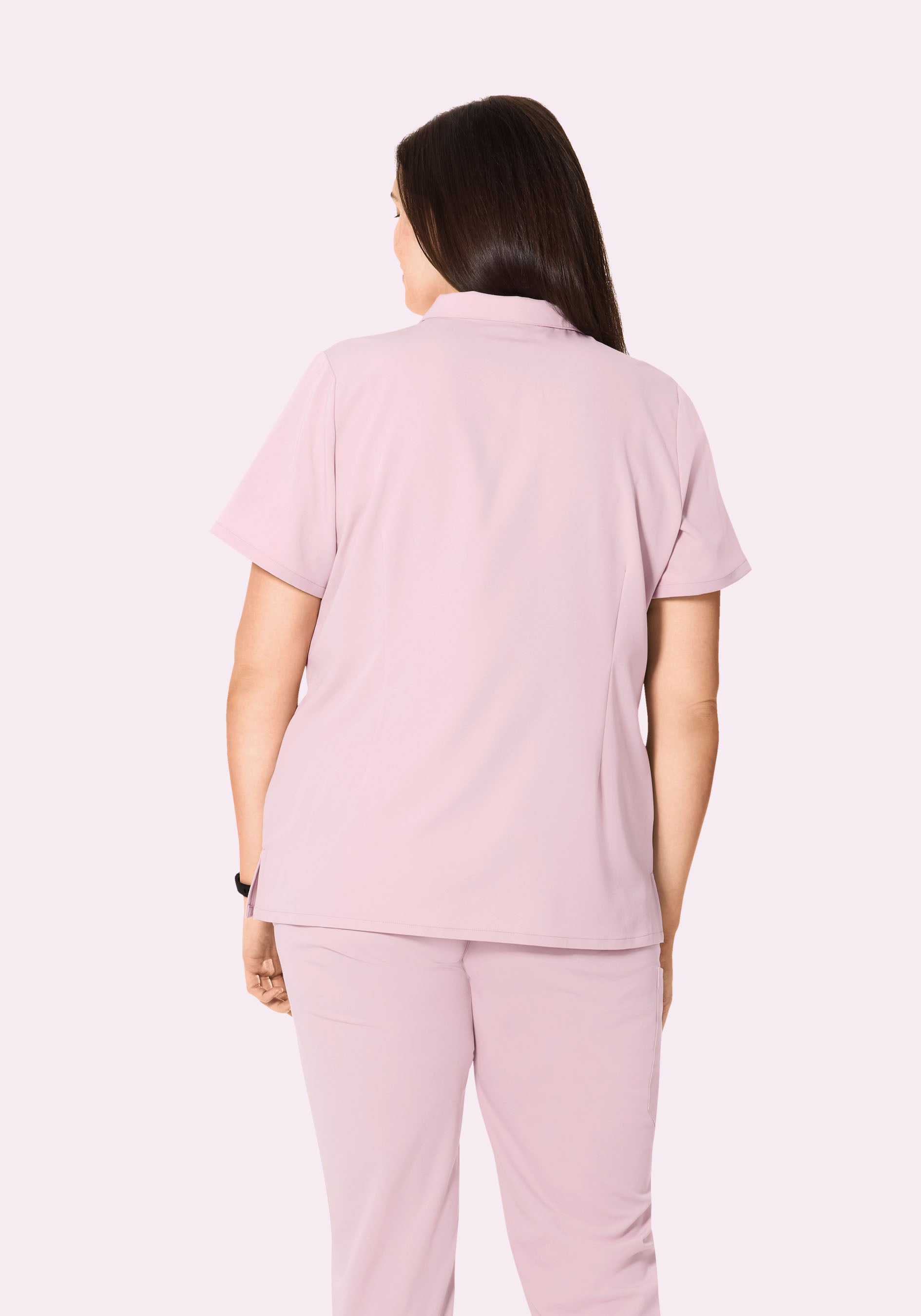 Multi Wear Collar Top Blush Blossom