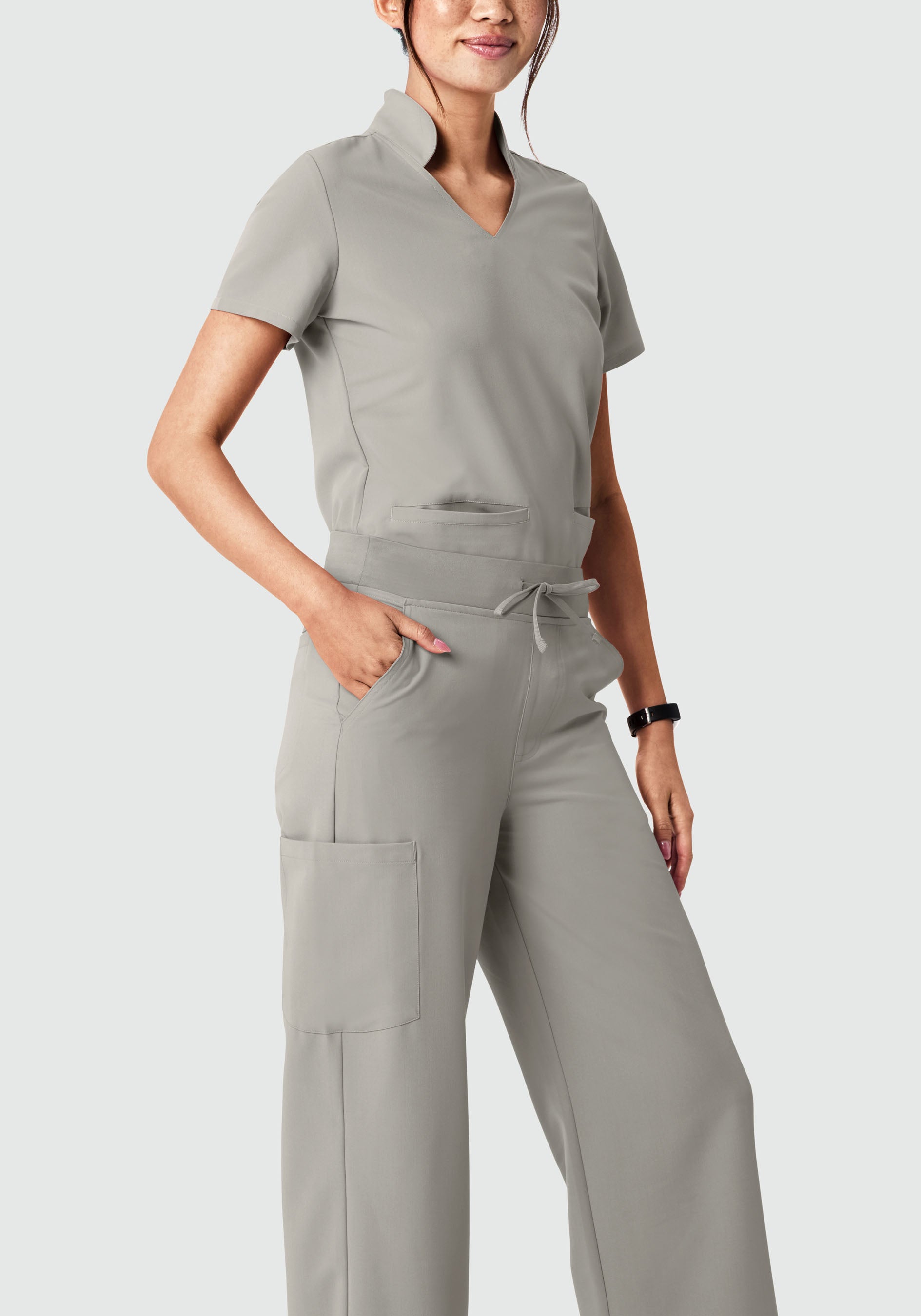 High Waisted Wide Leg Flint