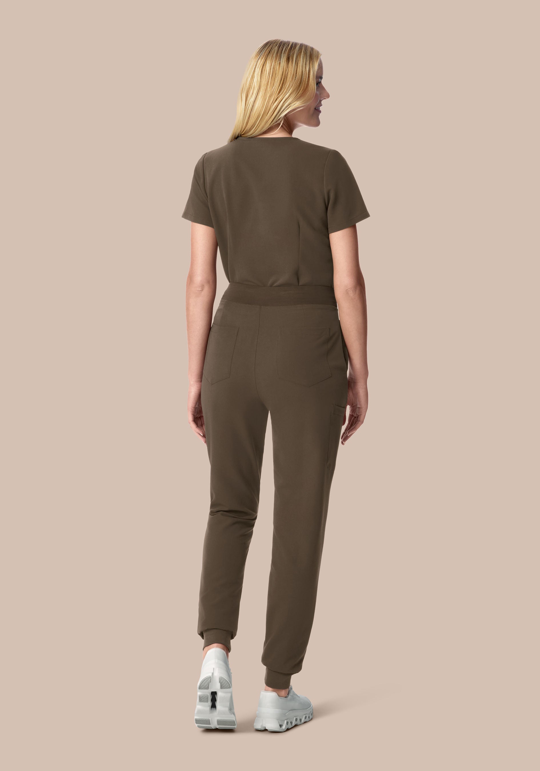High Waisted Joggers Truffle