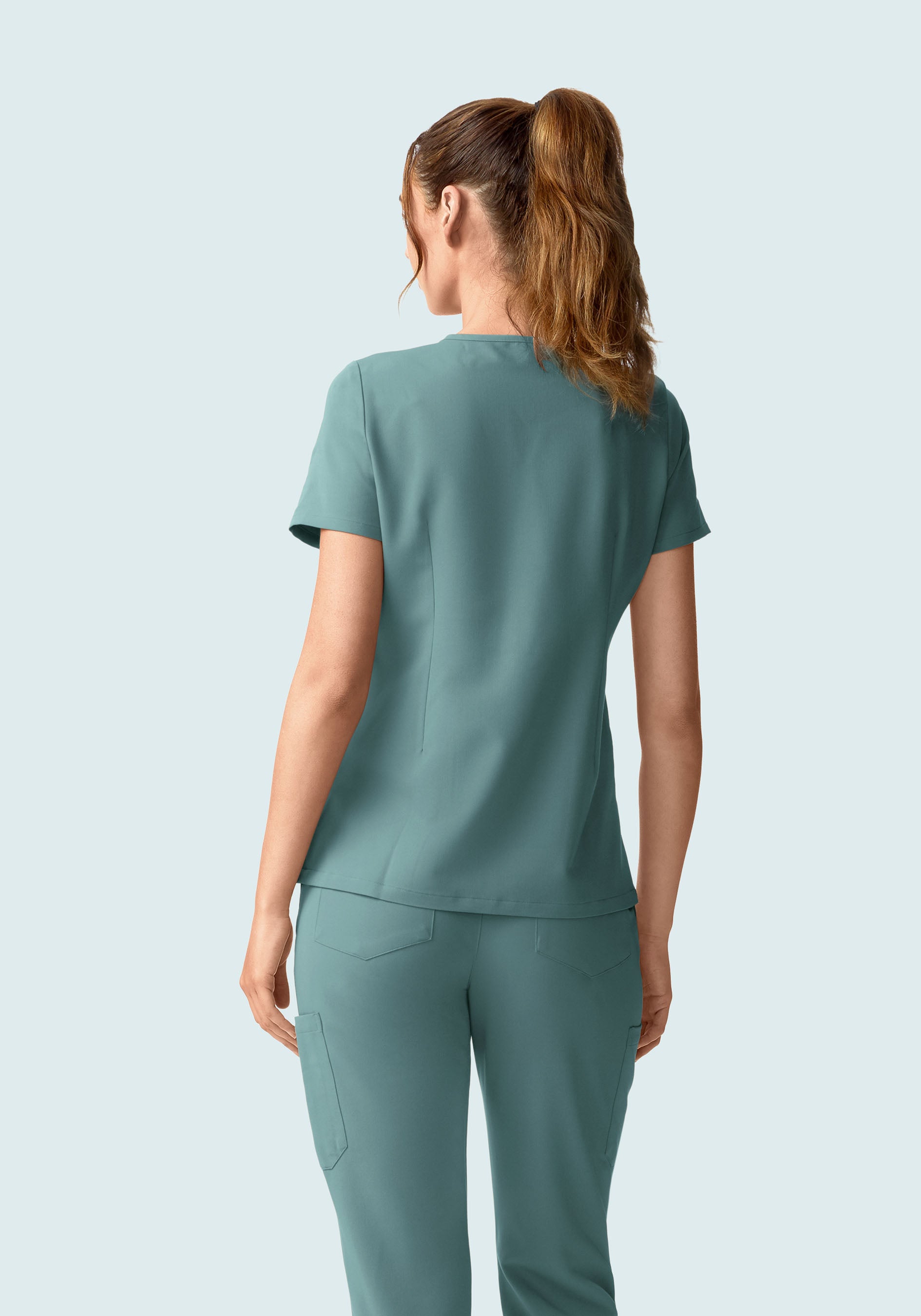 5 Pocket Notch Neck Top Marina