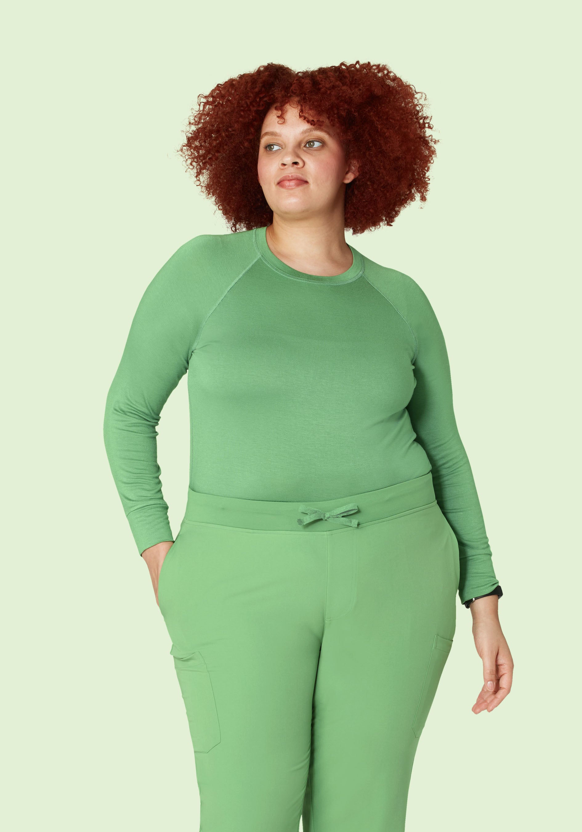 Women's Underscrubs Aloe