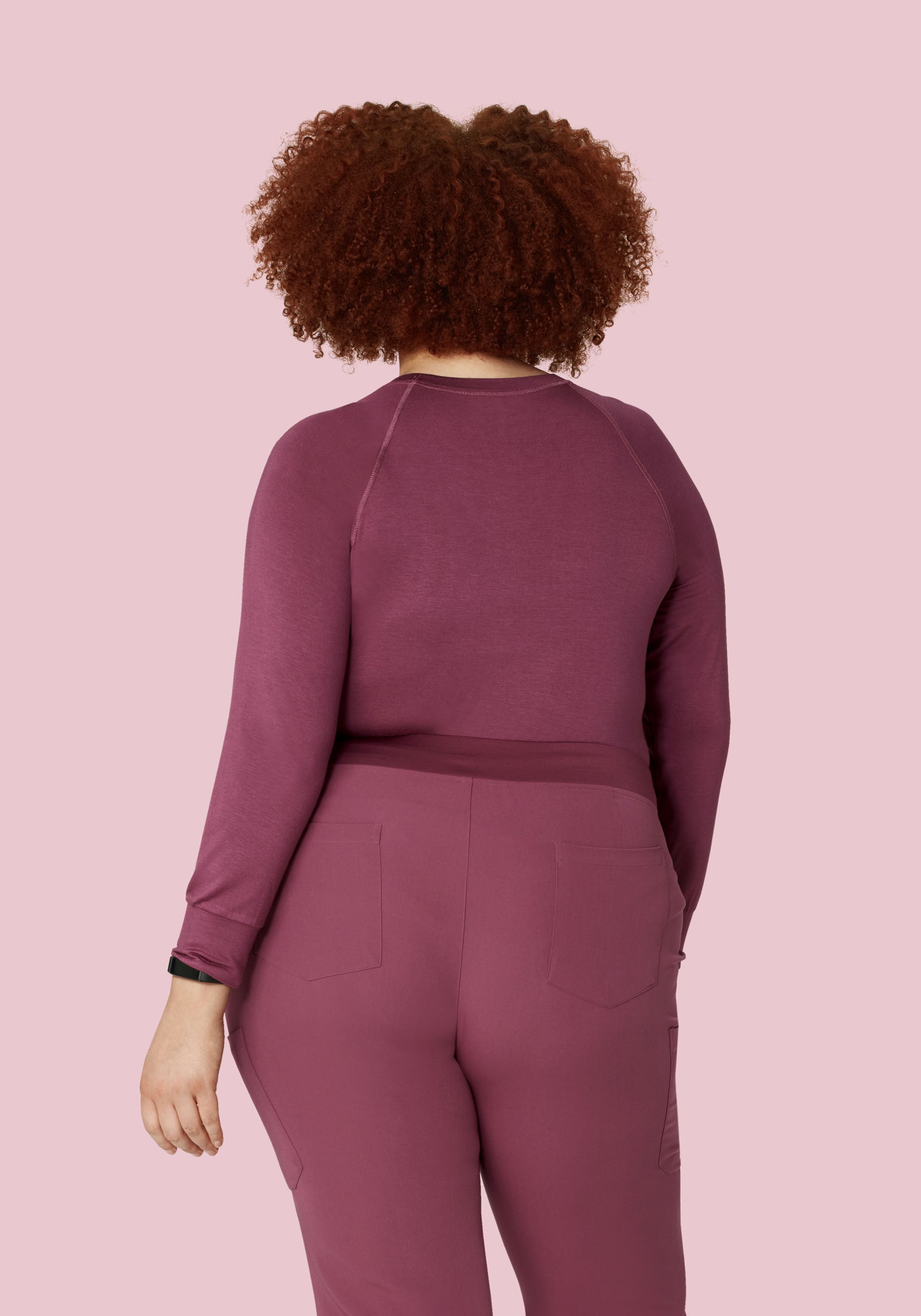 Women's Underscrubs Deep Mauve