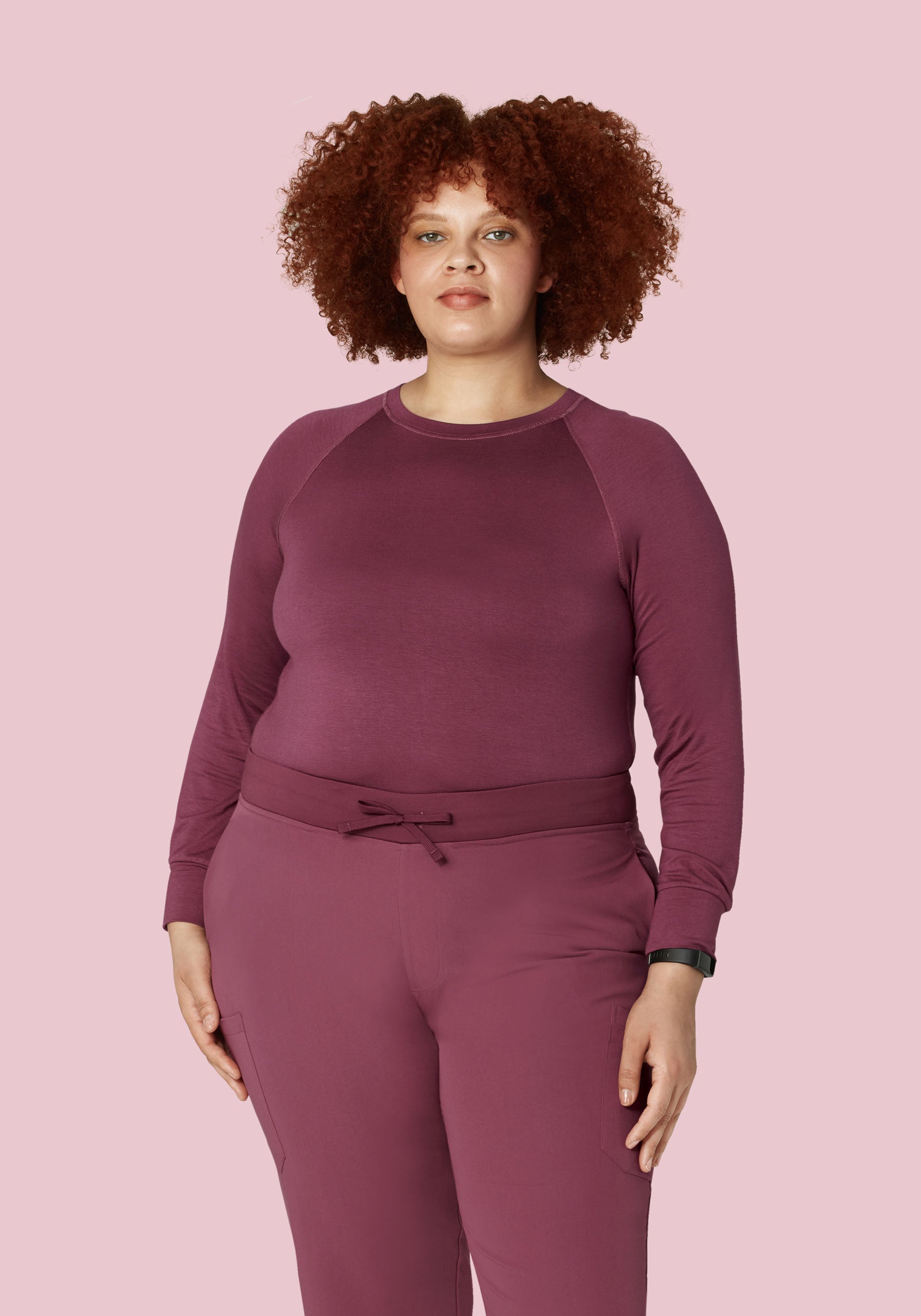 Women's Underscrubs Deep Mauve