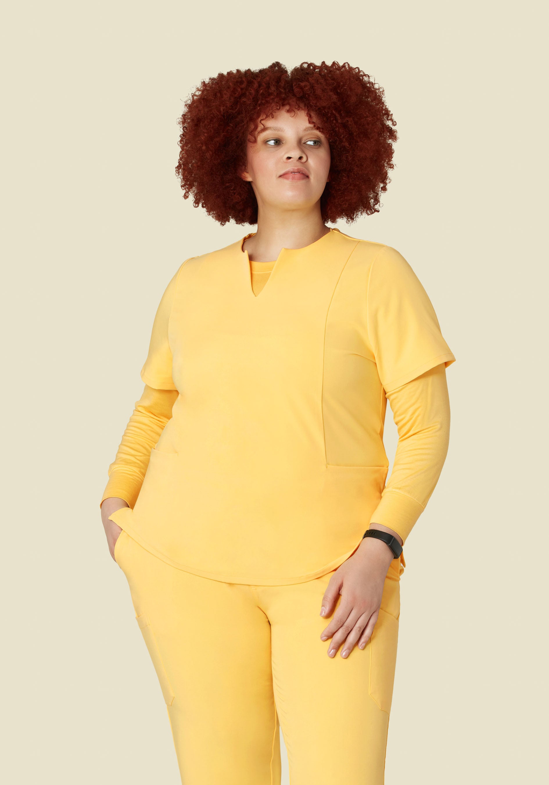 Women's Underscrubs Lemonade
