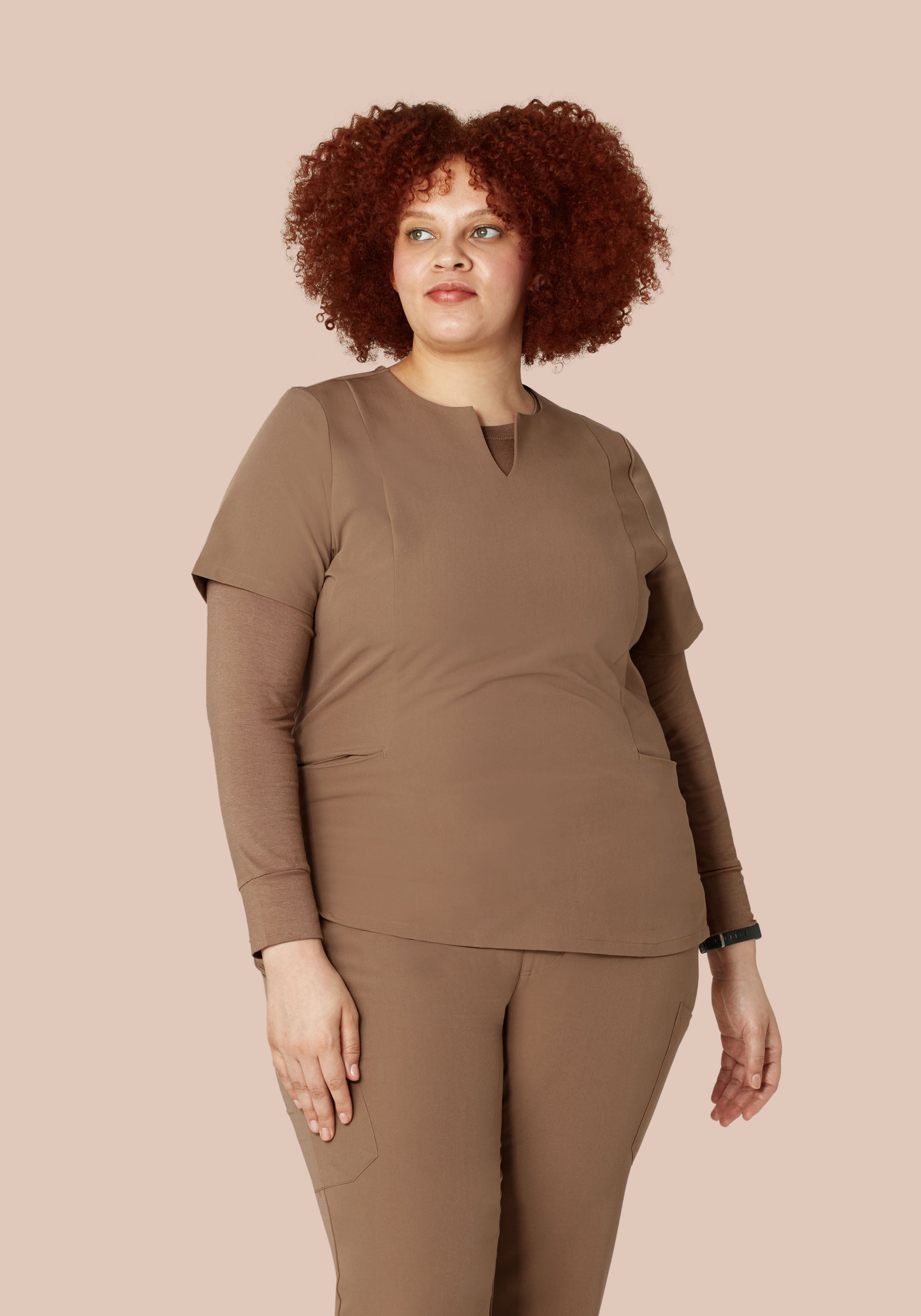 Women's Underscrubs Mocha