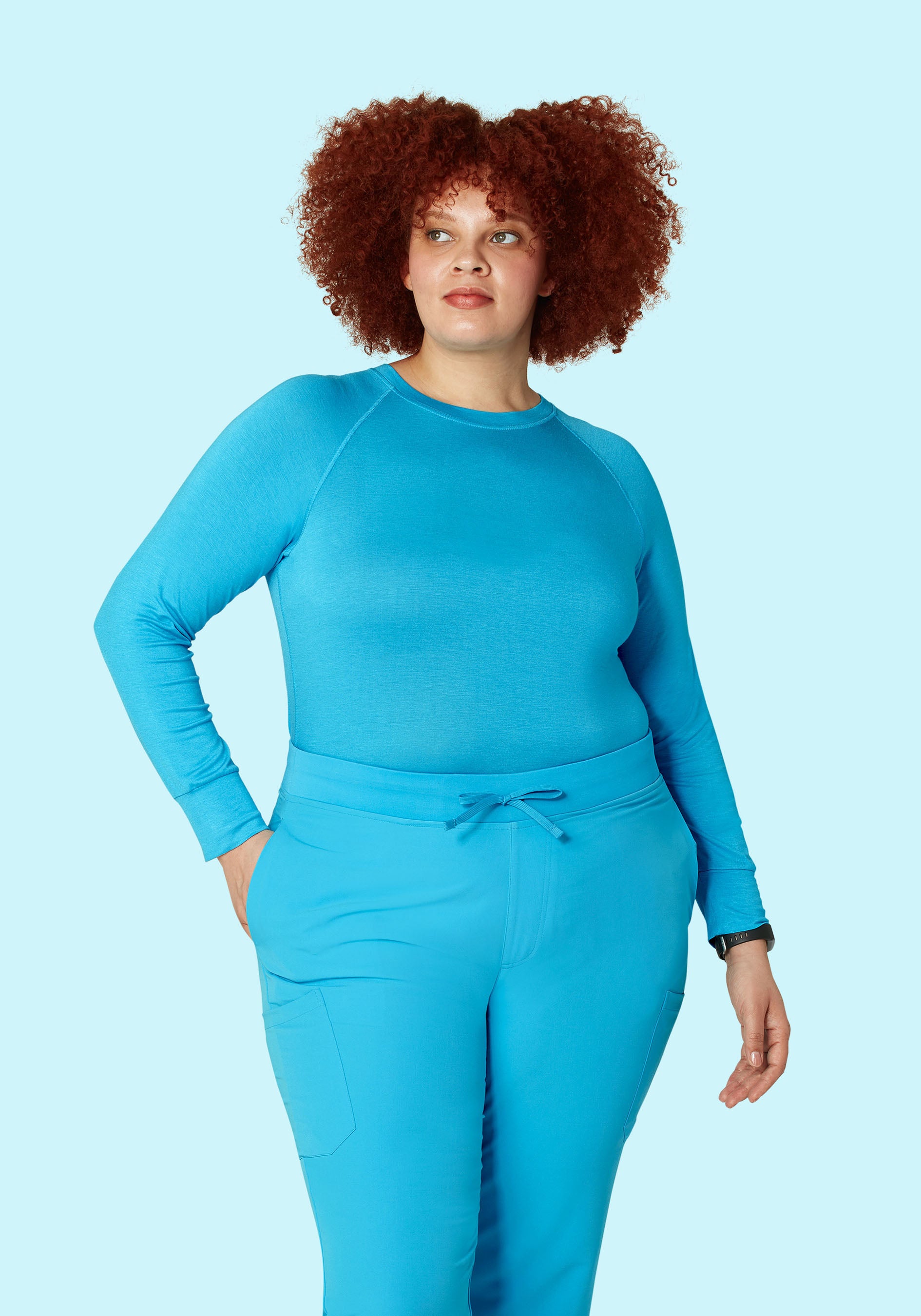 Women's Underscrubs Pacific Blue