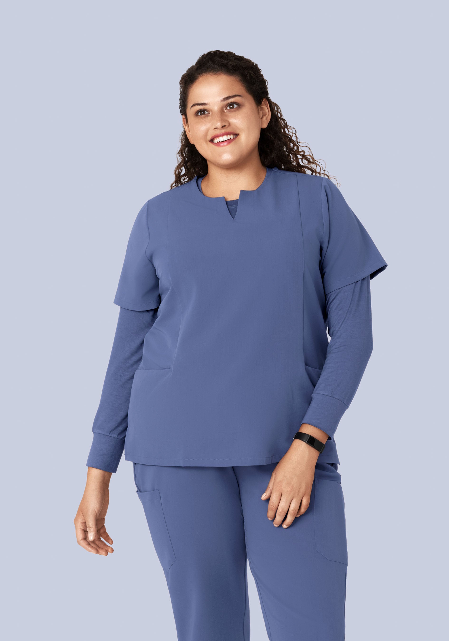 Women's Underscrubs Deep Periwinkle
