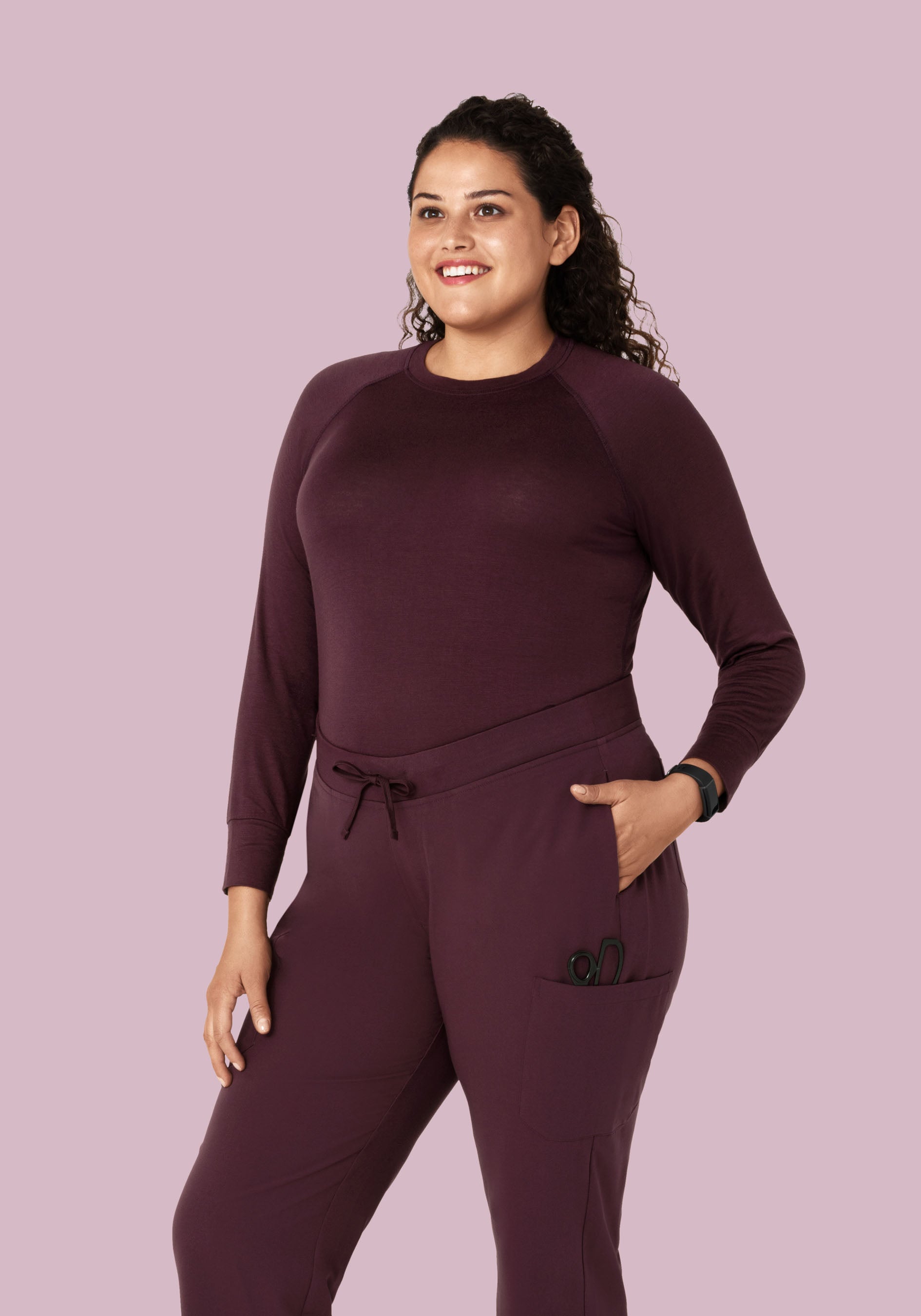Women's Underscrubs Merlot