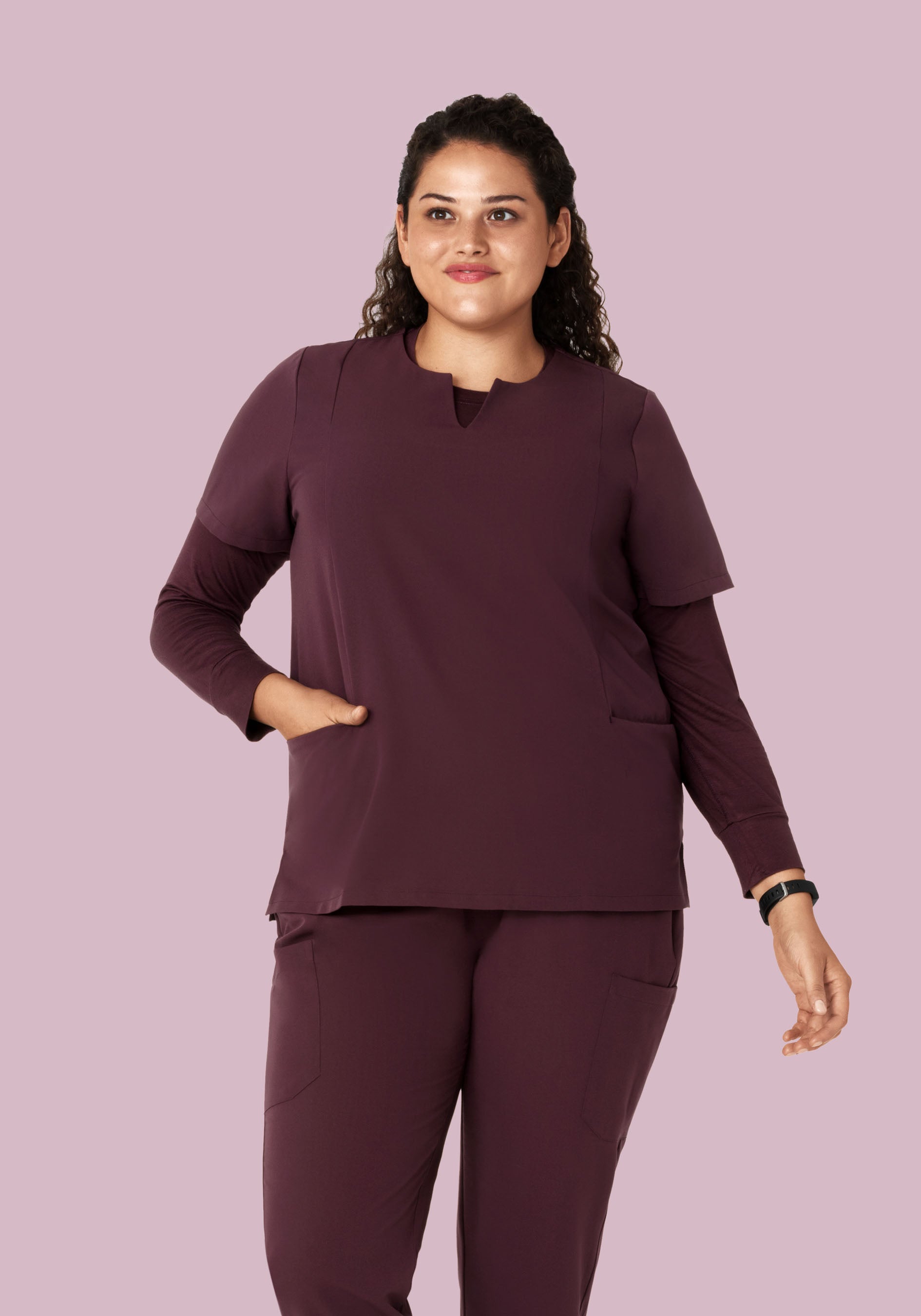Women's Underscrubs Merlot