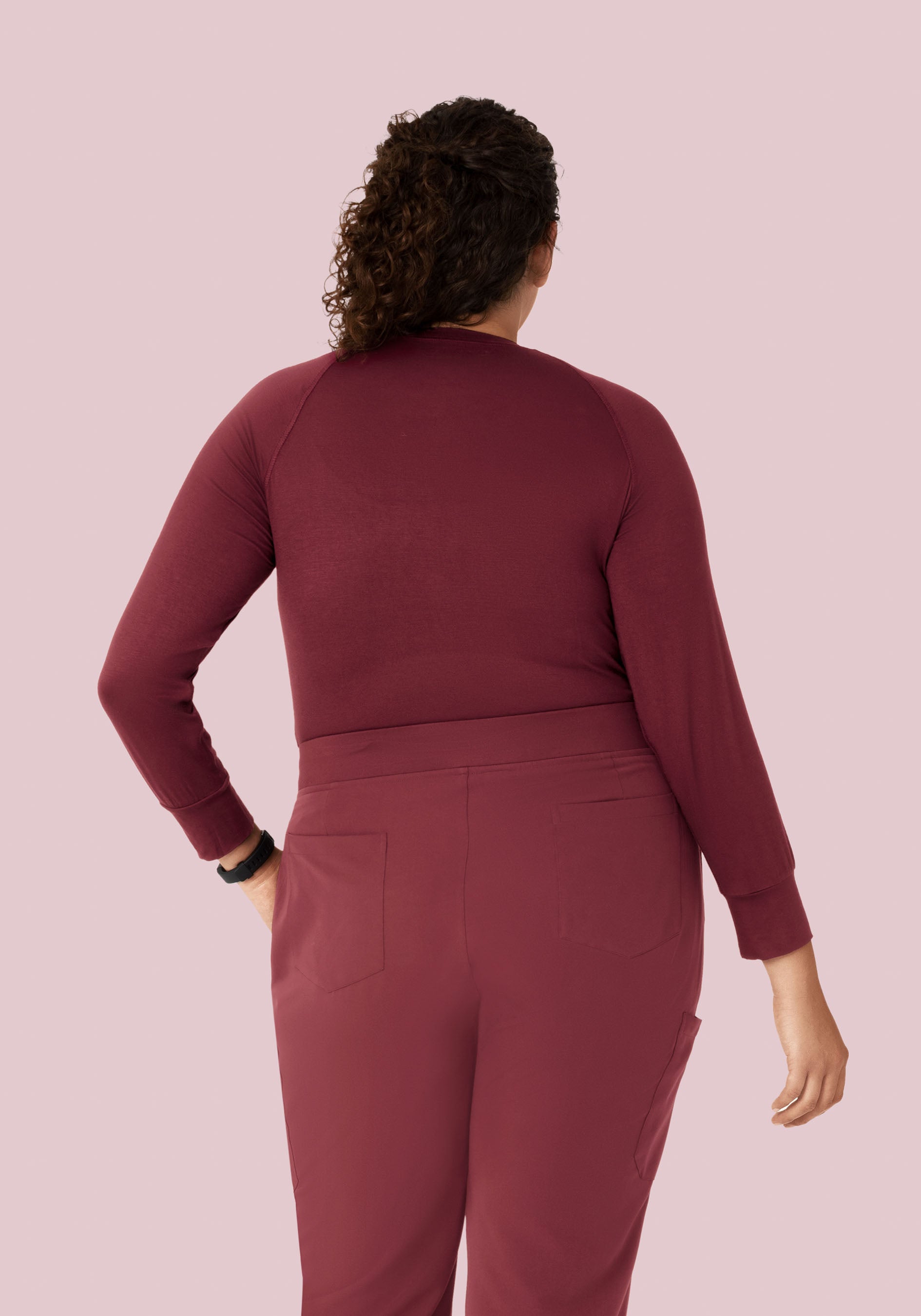 Women's Underscrubs Raisin