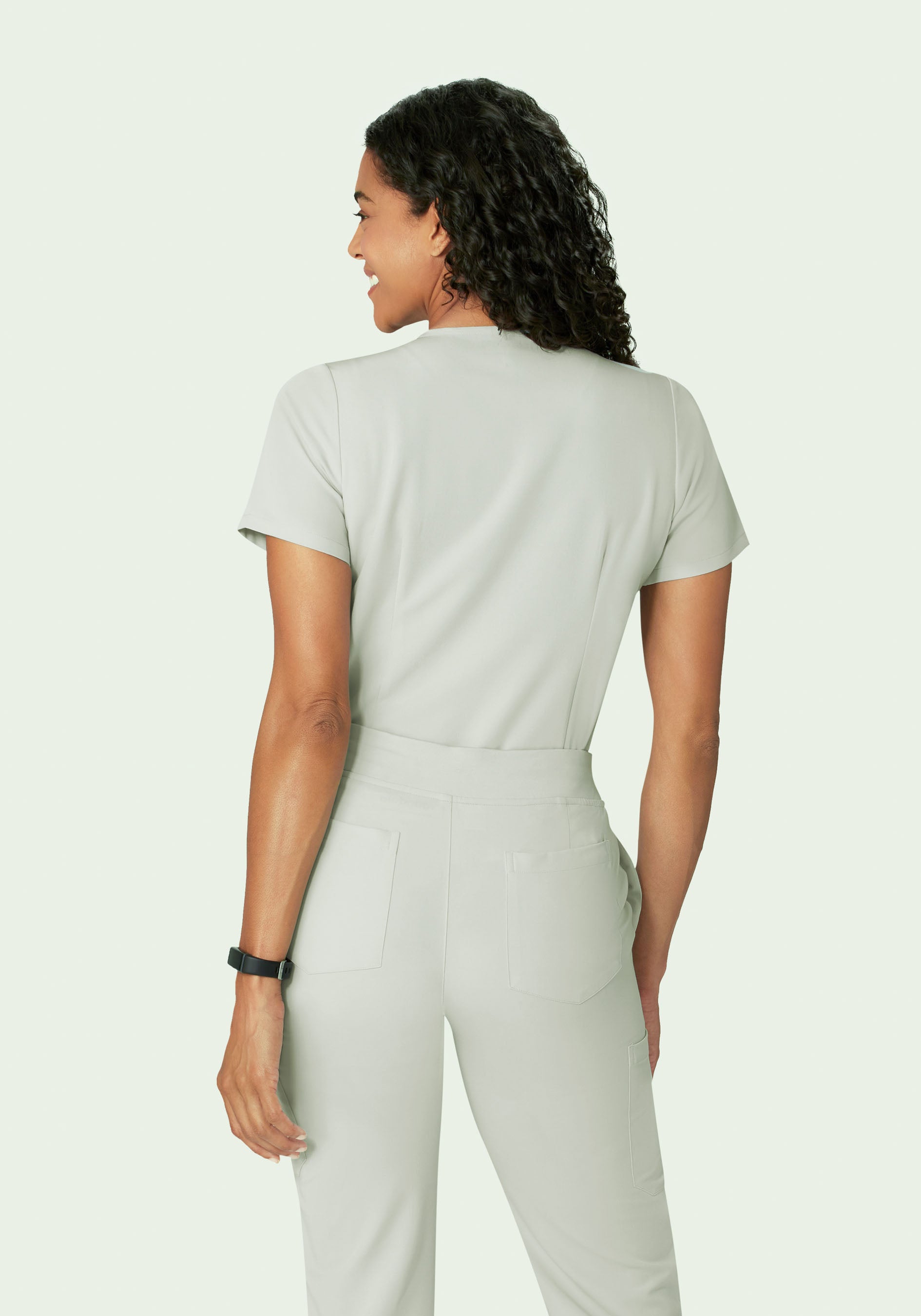 5 Pocket Notch Neck Top Northern Droplet